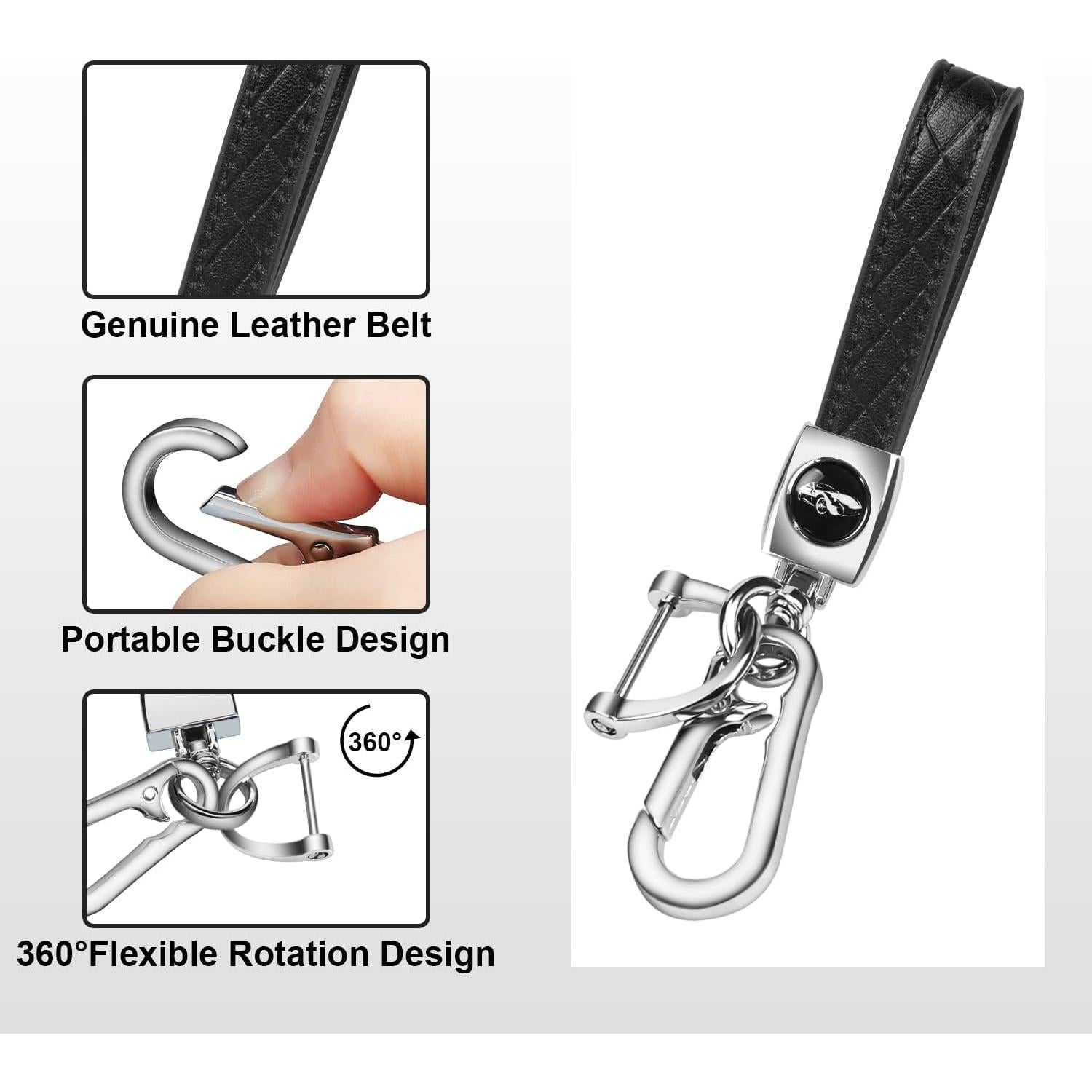 Cubierta de Llave Toyota QBUC 3 Botones Negro 2006-2018