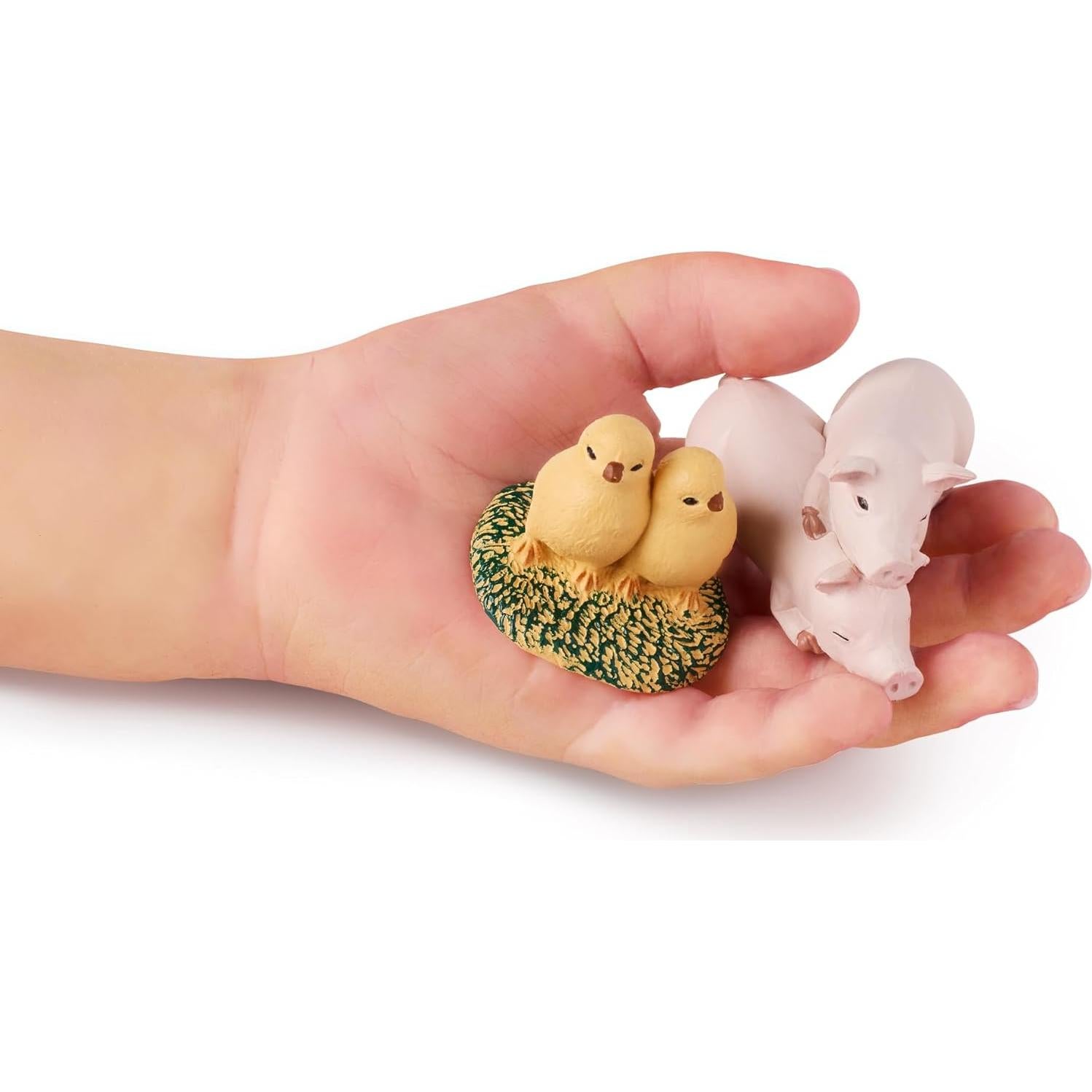 Juego de Animales de Granja Terra by Battat - 12 Figuras Realistas