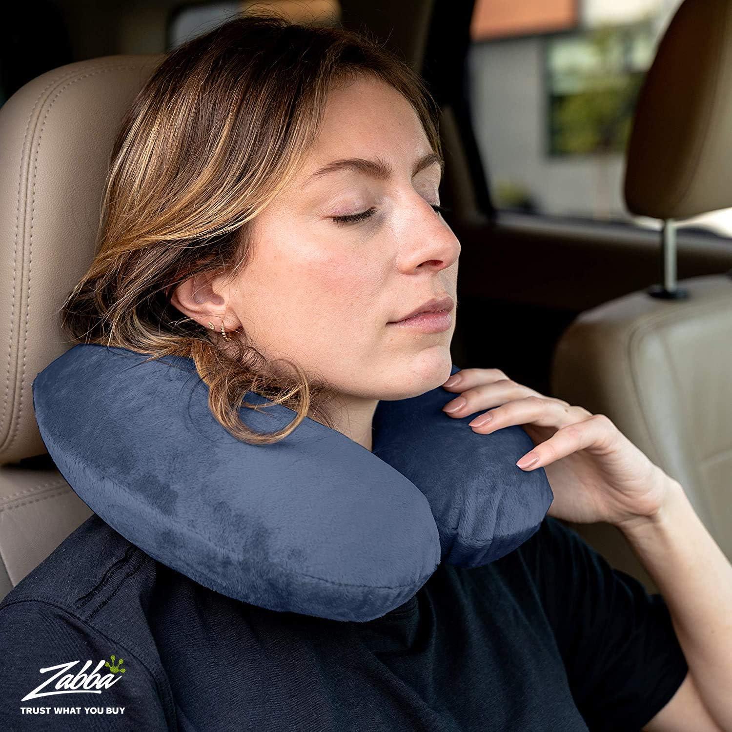 Almohada de Cuello Crafty World Espuma con Memoria Ajustable