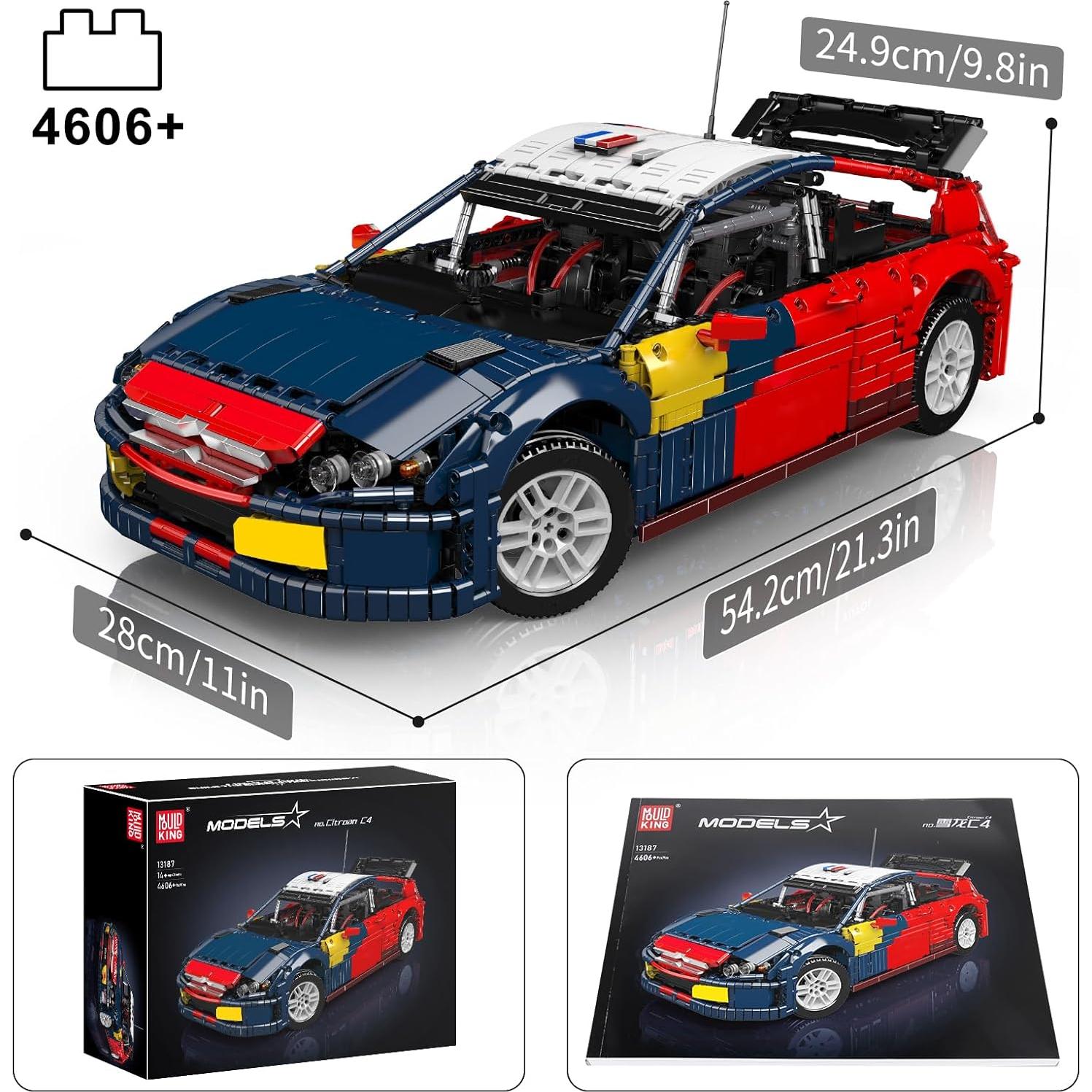 Mould King Coche Deportivo 1:8 4606 Piezas para Adultos