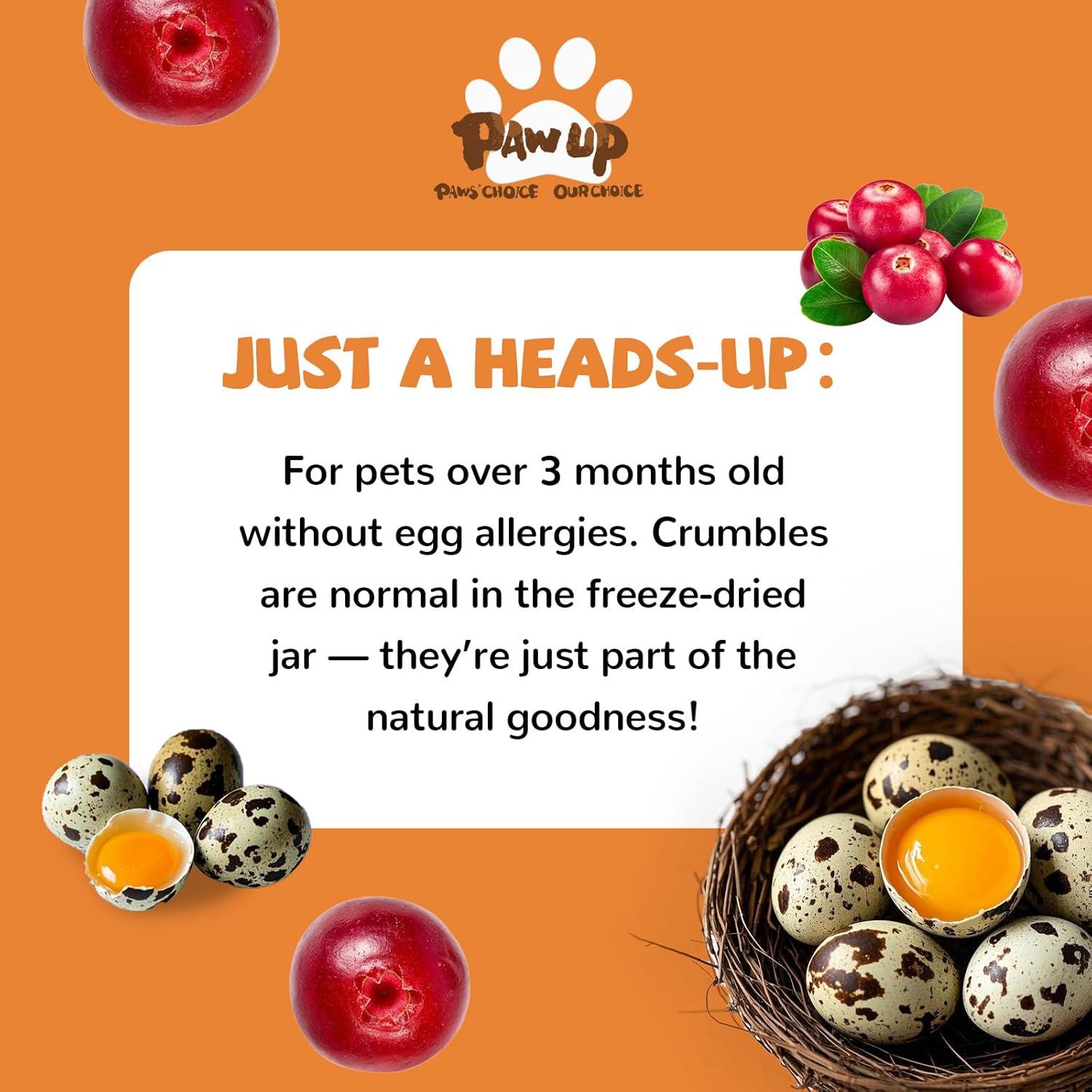 Galletas Liofilizadas para Gatos y Perros PAWUP 99 g