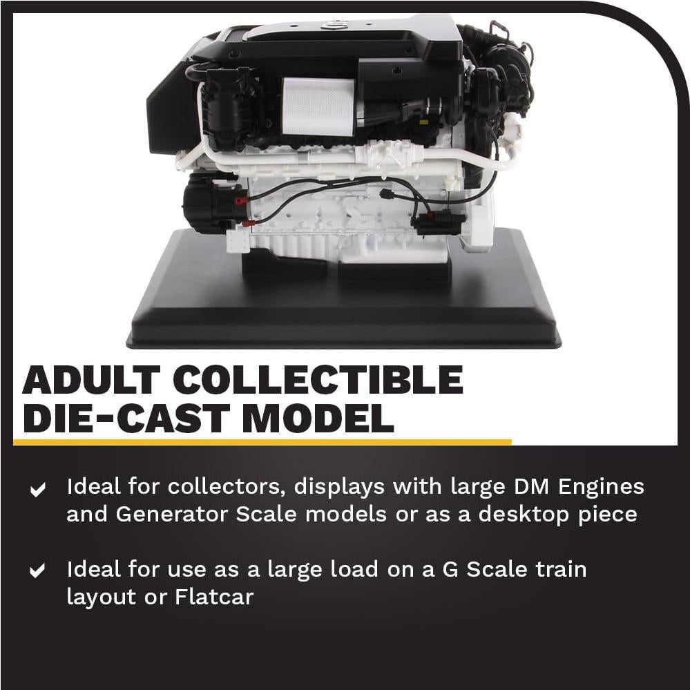 Motor Marino Caterpillar C32B Diecast Masters 1:12 Detalles