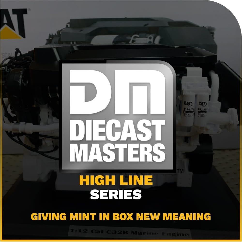 Motor Marino Caterpillar C32B Diecast Masters 1:12 Detalles