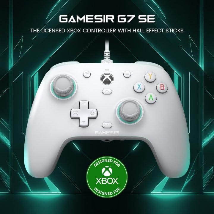 Controlador GameSir G7 SE Xbox con Joysticks Hall Blanco