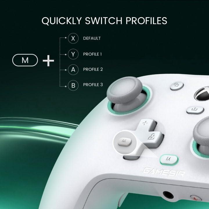 Controlador GameSir G7 SE Xbox con Joysticks Hall Blanco