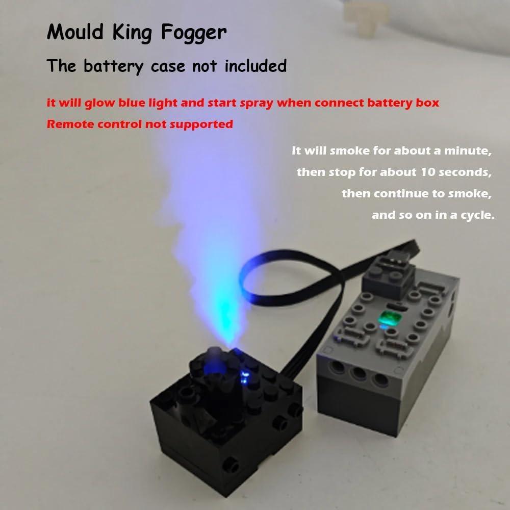 Vaporizador Mould King para Modelos de Construcción Luz Azul