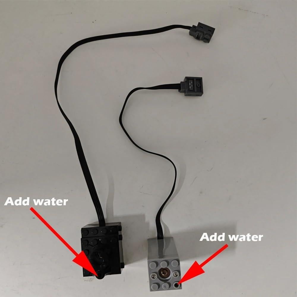 Vaporizador Mould King para Modelos de Construcción Luz Azul