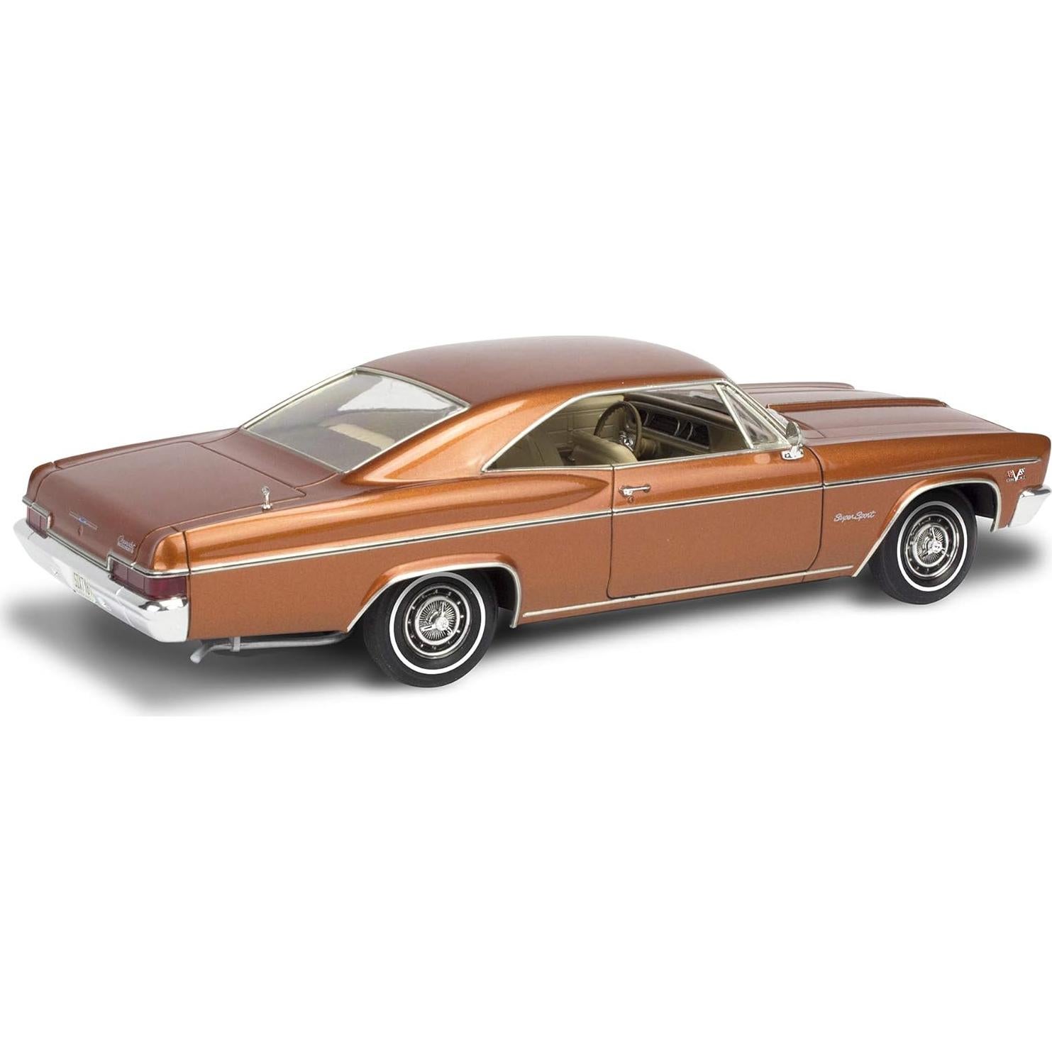 85-4497 ’66 Chevy Impala SS 396 2N1 Model Car Kit 1:25 Scale 148-Piece Skill Level 4 Plastic Model Building Kit