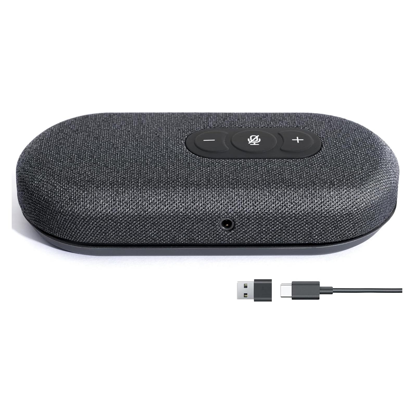 Altavoz USB PolaTab PT-S58 con Micrófono 360° y Cancelación de Ruido