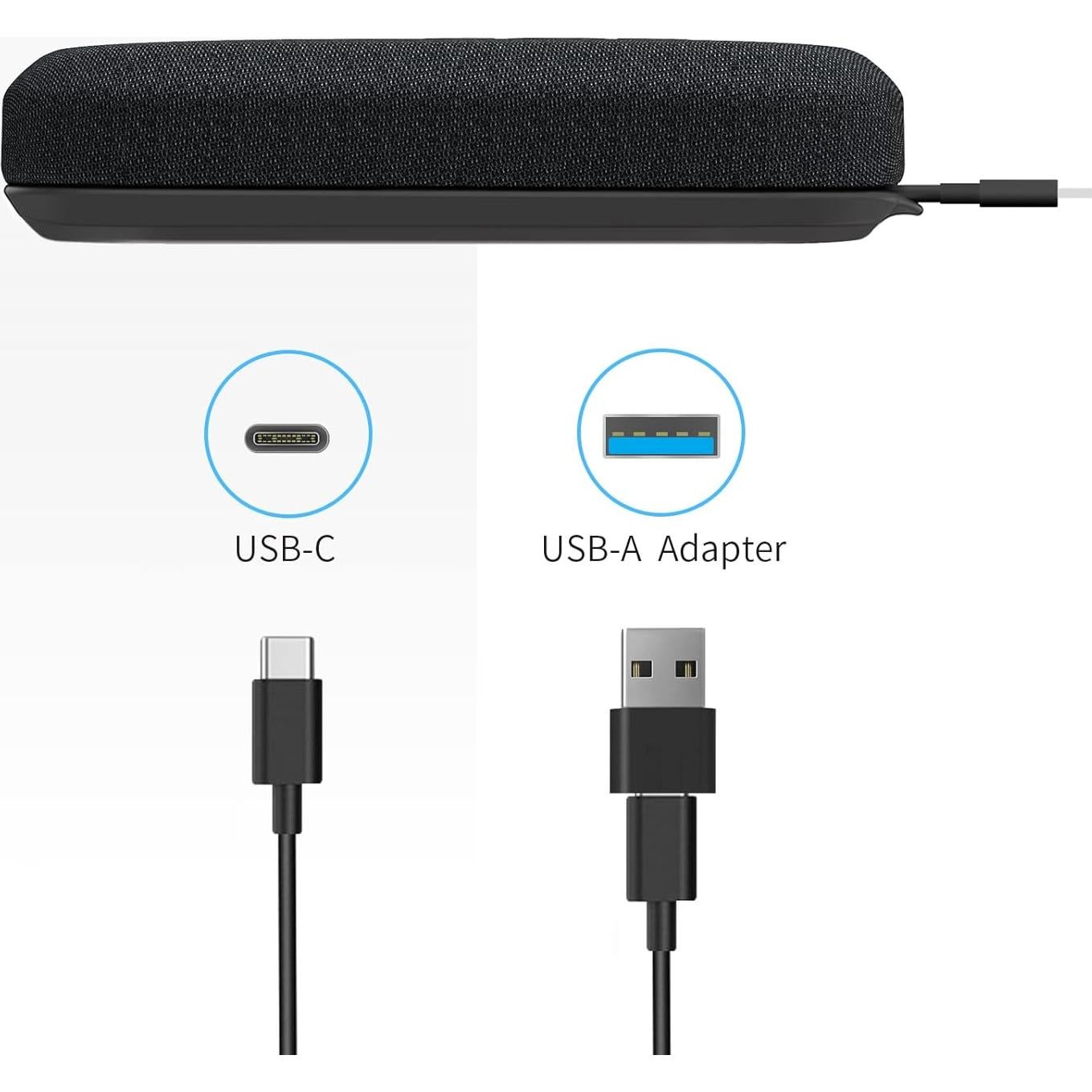 Altavoz USB PolaTab PT-S58 con Micrófono 360° y Cancelación de Ruido