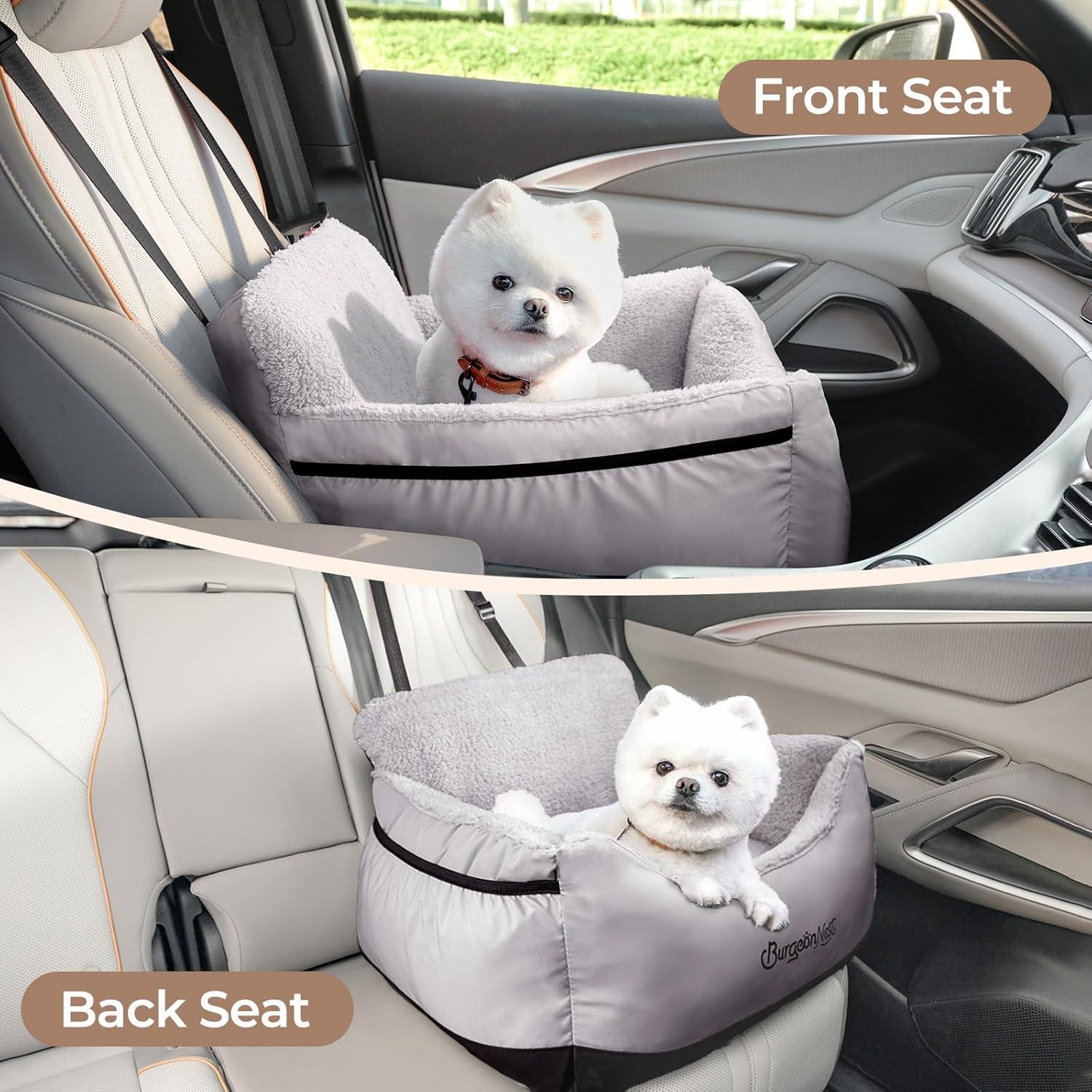 Asiento de Coche para Perros BurgeonNest Pequeño 11.34 kg