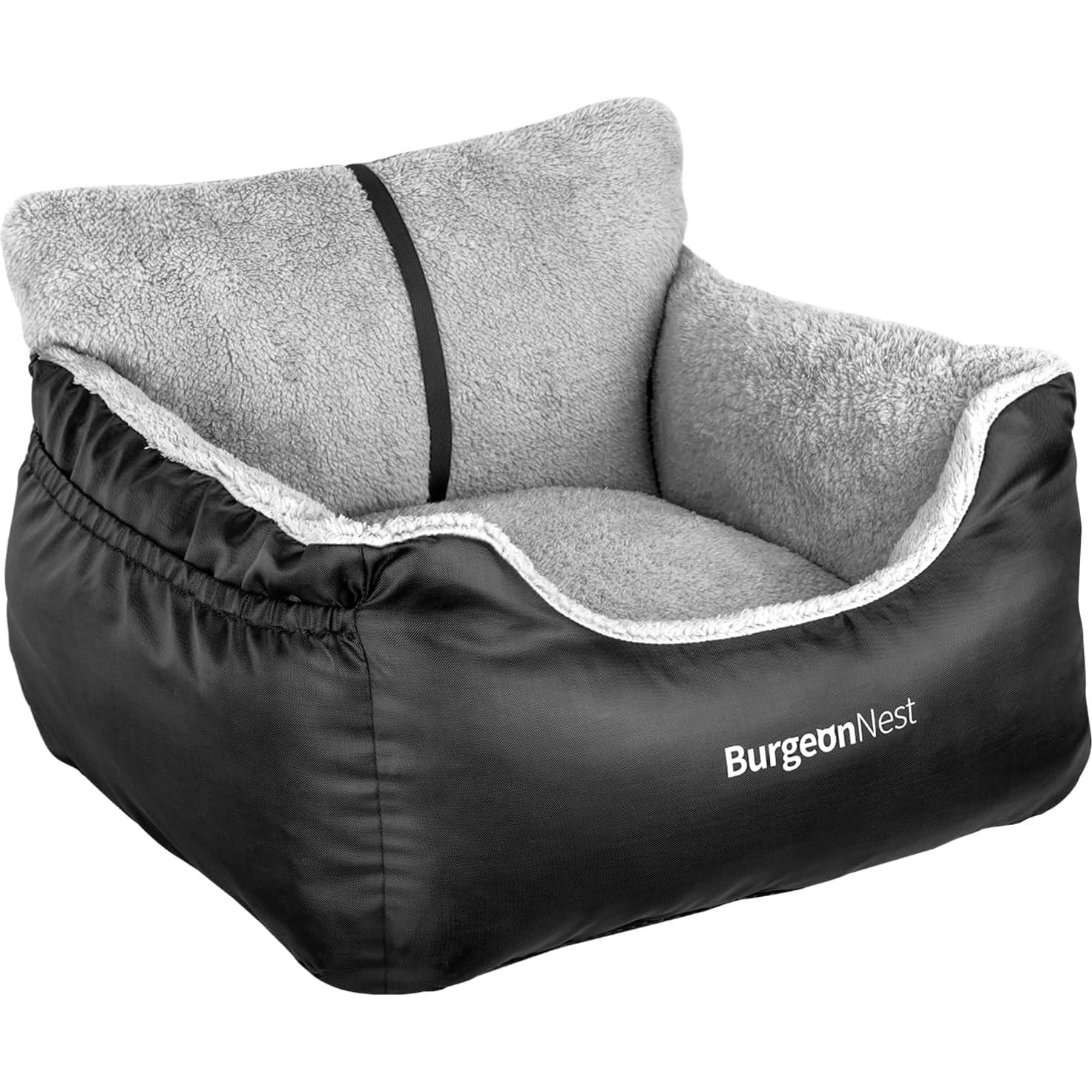 Asiento de Coche para Perros BurgeonNest Negro 11.34 kg