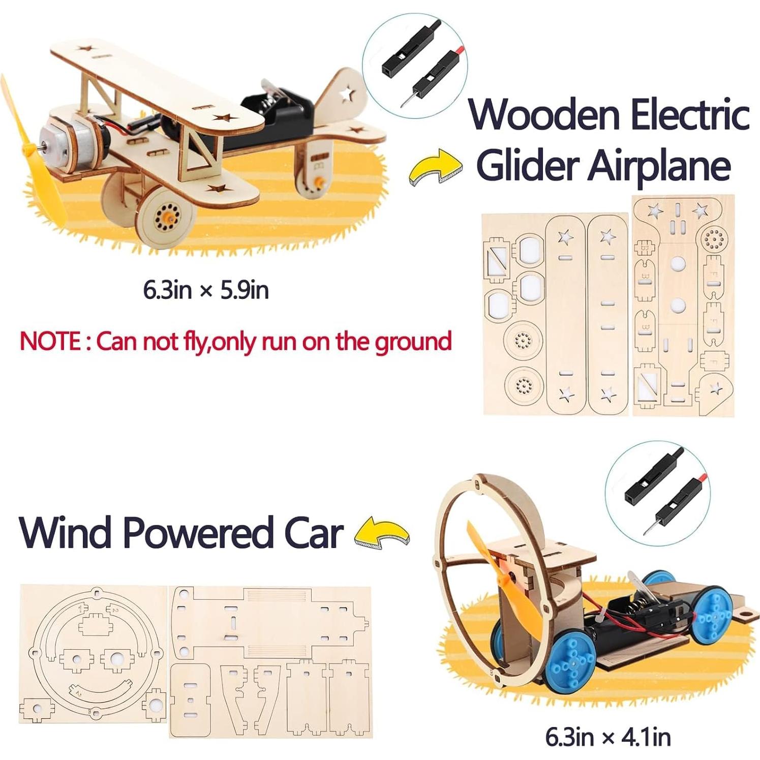 Kits STEM CYOEST para Niños 8-14 Años, Coche Solar y Más