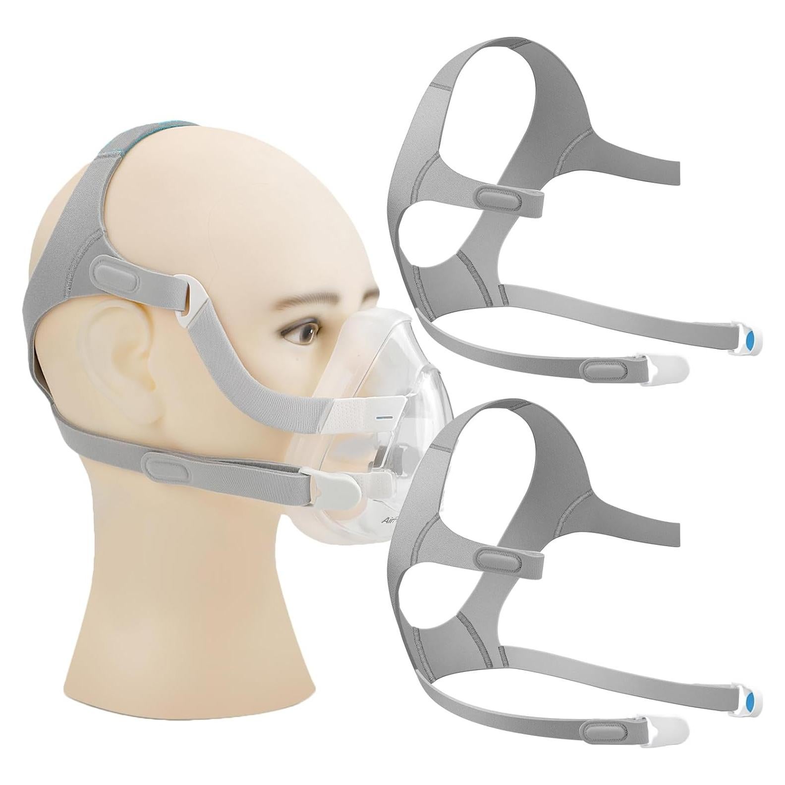 Paquete de 2 correas de cabeza ResMed AirFit F20 Mediano