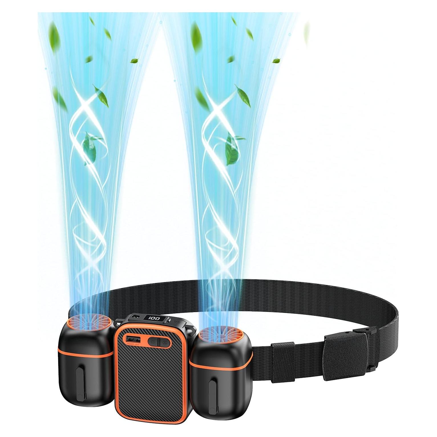 Ventilador Personal Gozaca FL-223 10000mAh 3 Velocidades