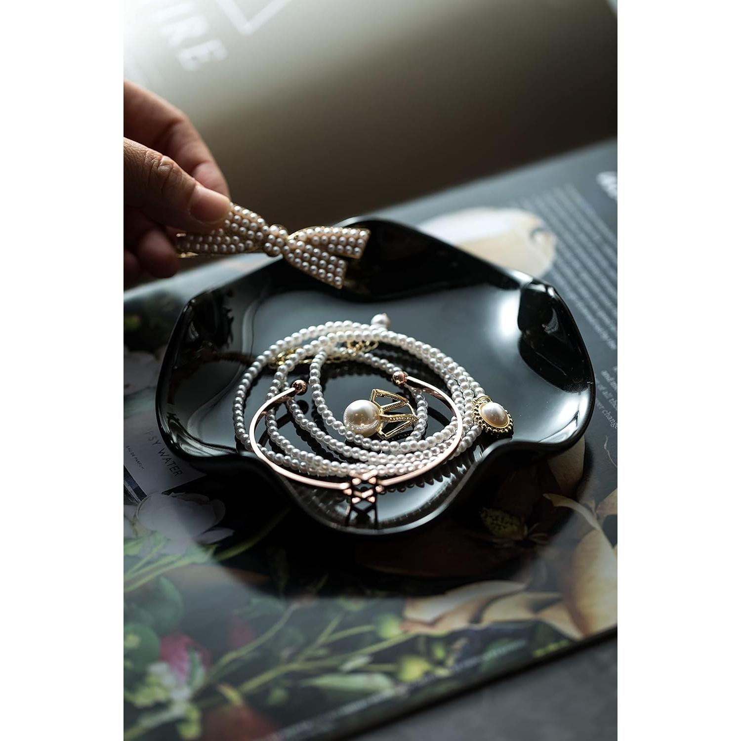 Soporte para Cucharas de Cerámica Miamolo Negro 13.5 cm