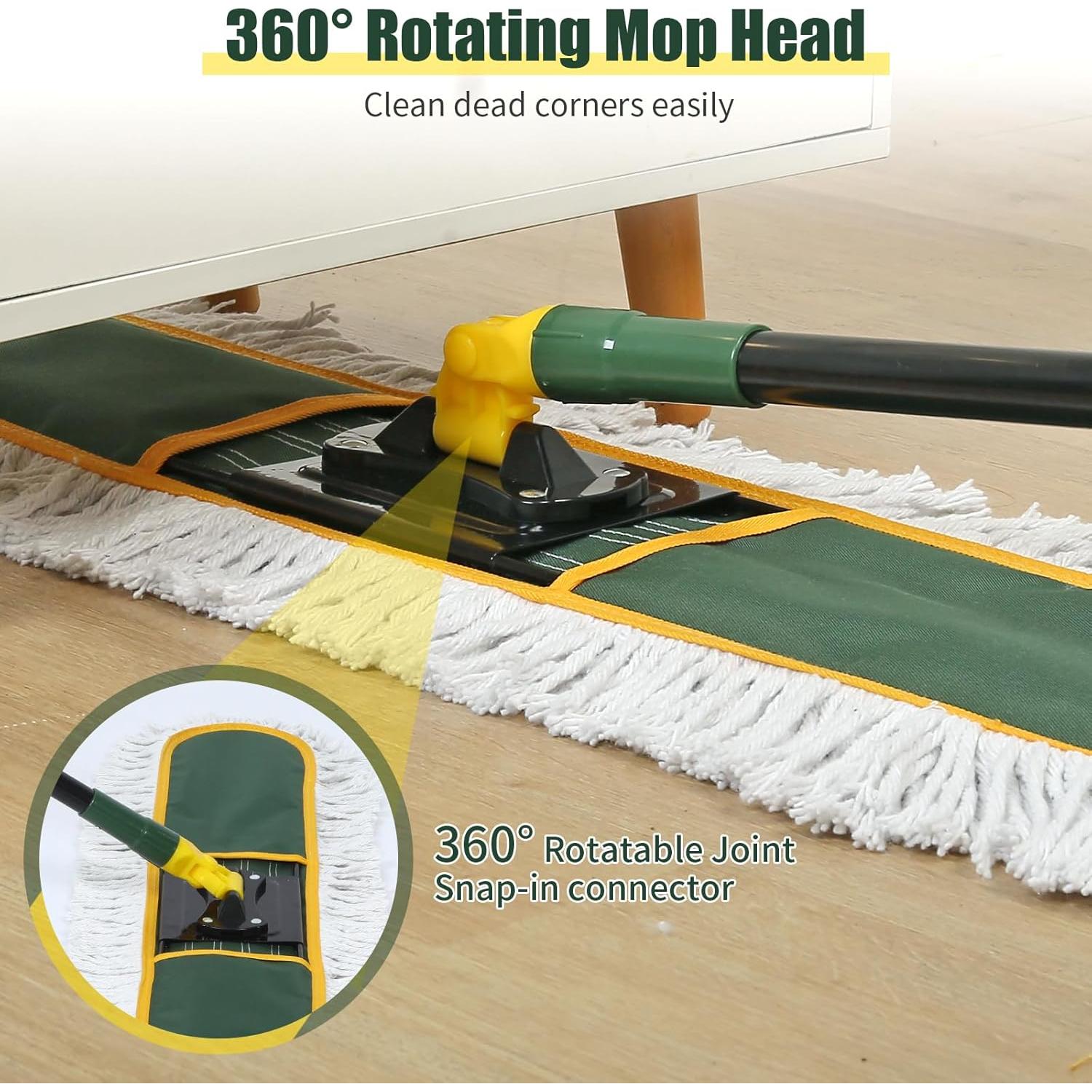 Mopa de Polvo Comercial BUVE 36" (91 cm) con Almohadillas