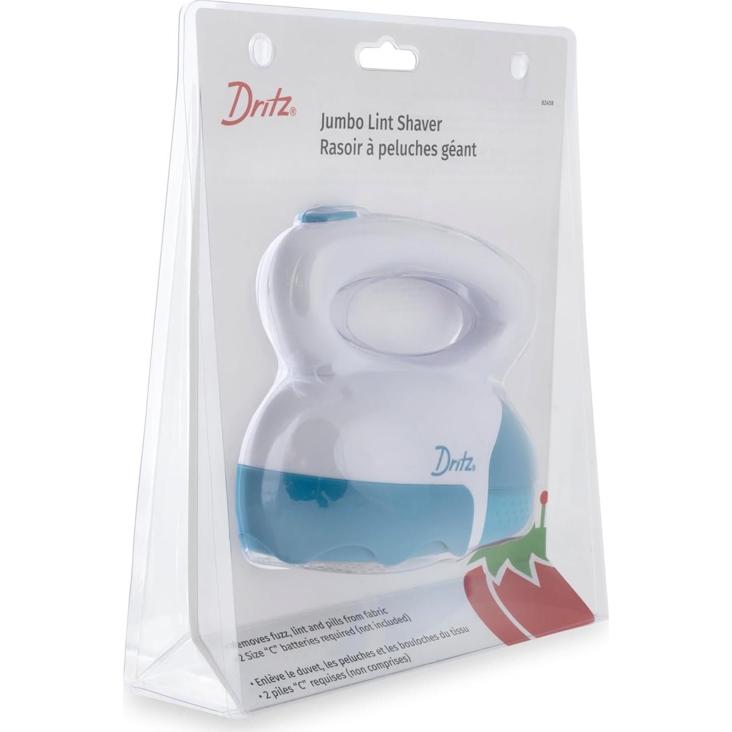 Afeitadora de Pelusa Jumbo Dritz 82458 para Ropa y Manteles