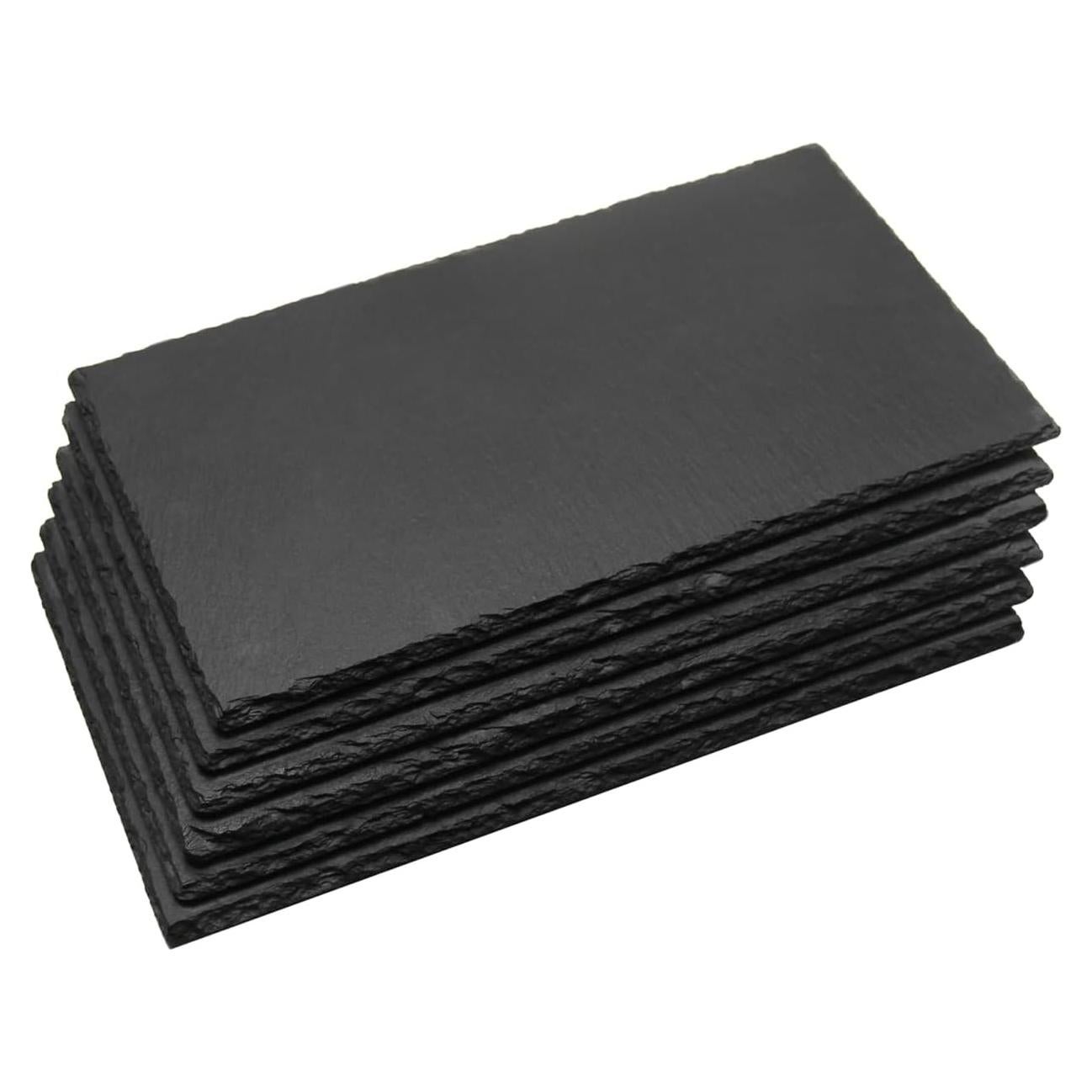 Set de 6 Tablas de Pizarra Negra MONKEY SUN 25.4x15.2 cm