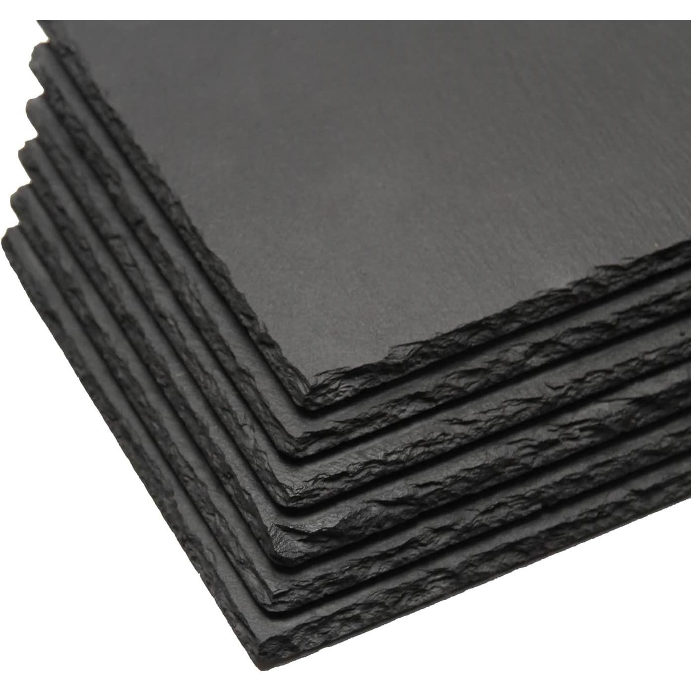 Set de 6 Tablas de Pizarra Negra MONKEY SUN 25.4x15.2 cm