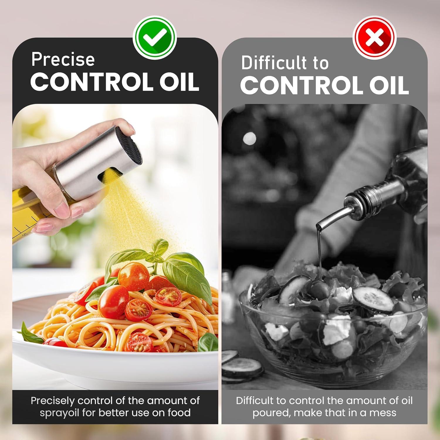 Pulverizador de Aceite de Cocina NextG Ideaz 100ml Recargable