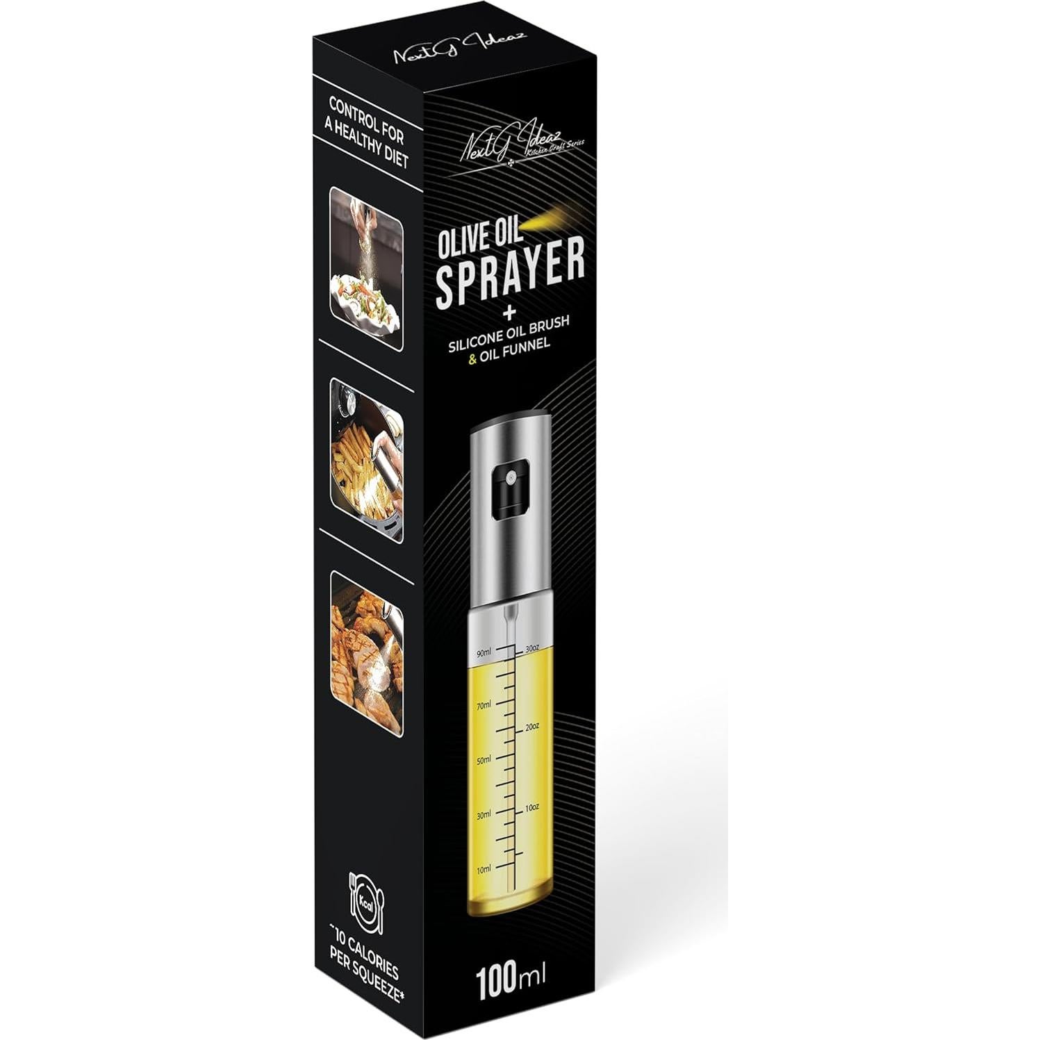 Pulverizador de Aceite de Cocina NextG Ideaz 100ml Recargable