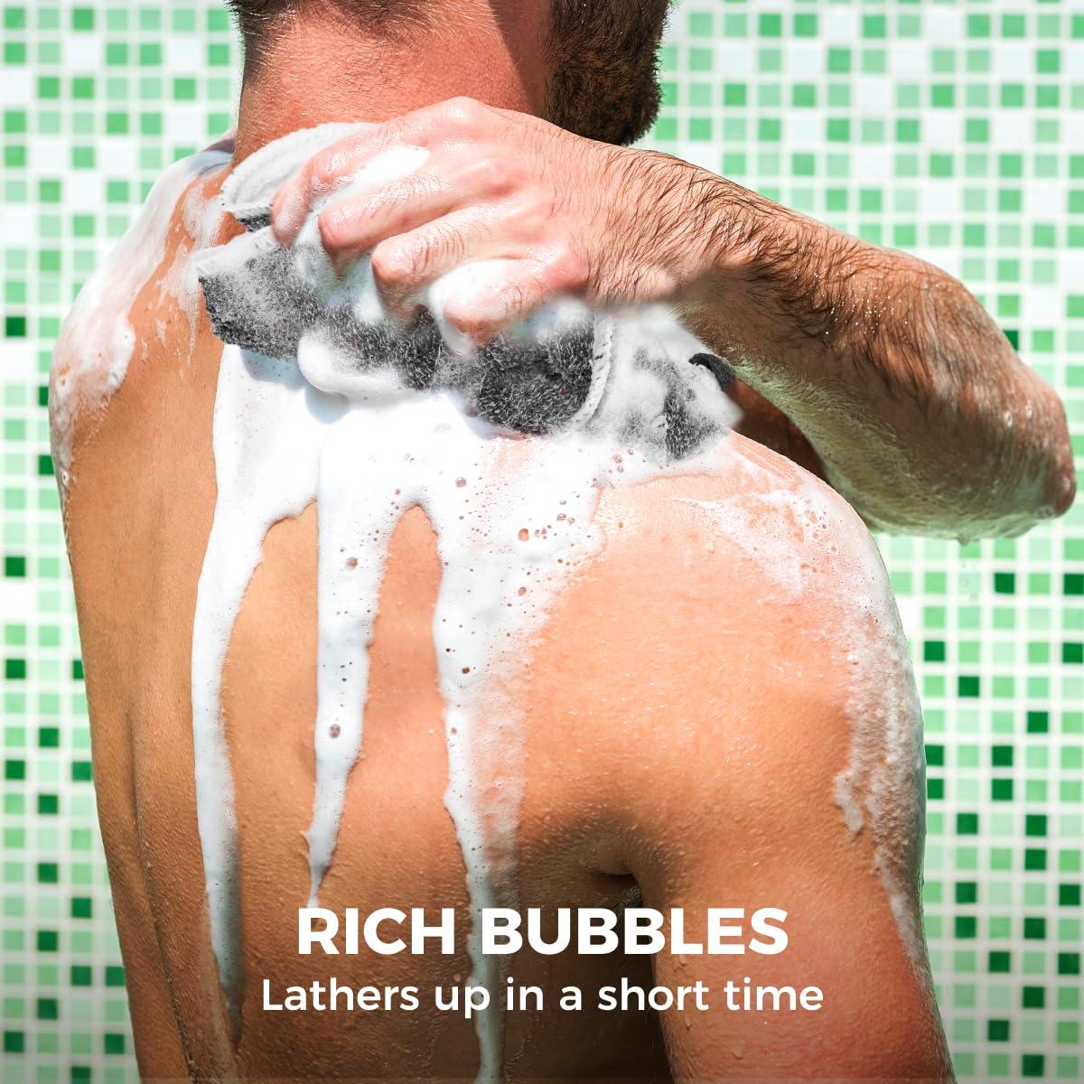 Paños Exfoliantes ZOMCHI 2 Piezas Doble Textura 20x20cm