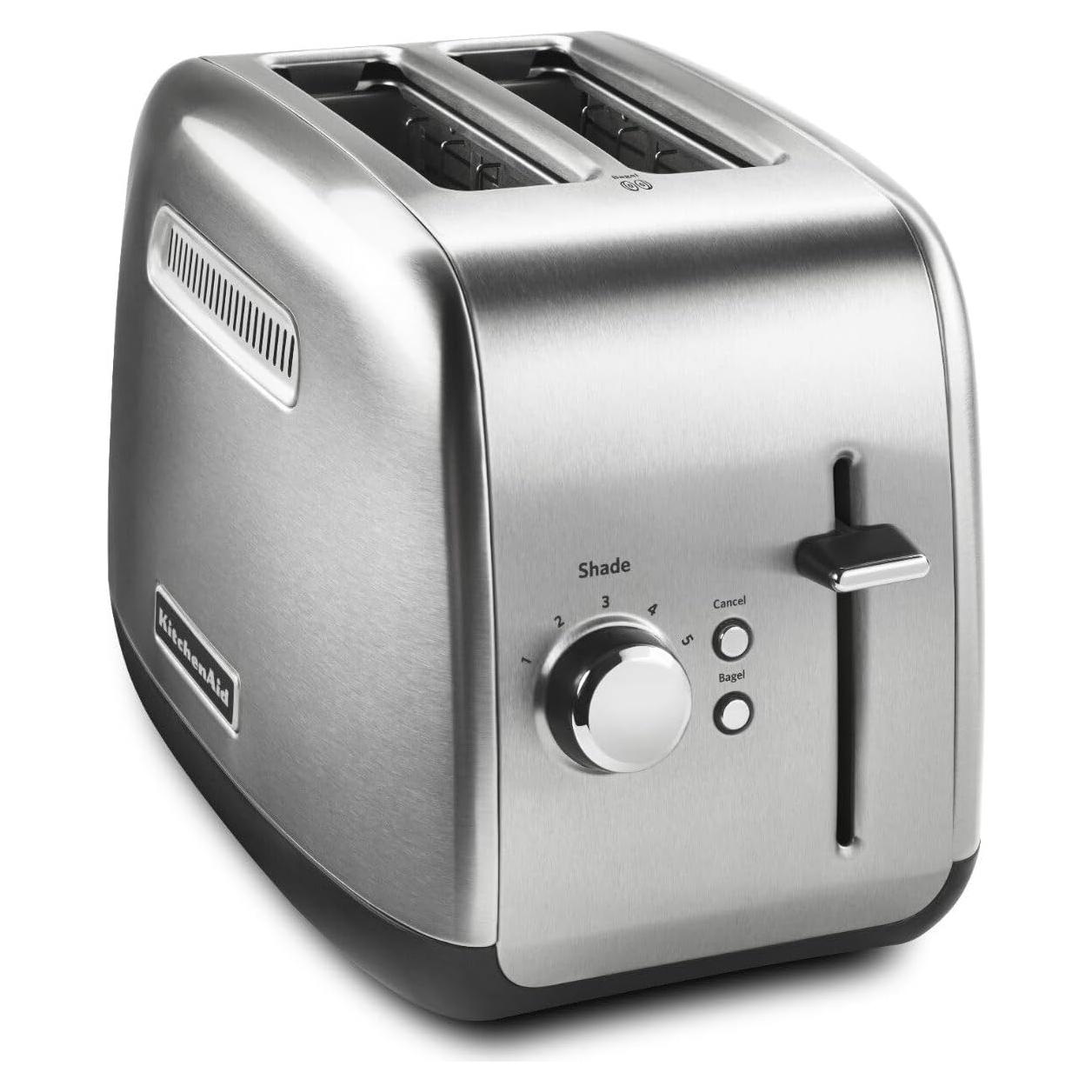 Tostadora KitchenAid KMT2115SX Acero Inoxidable 2 Rebanadas