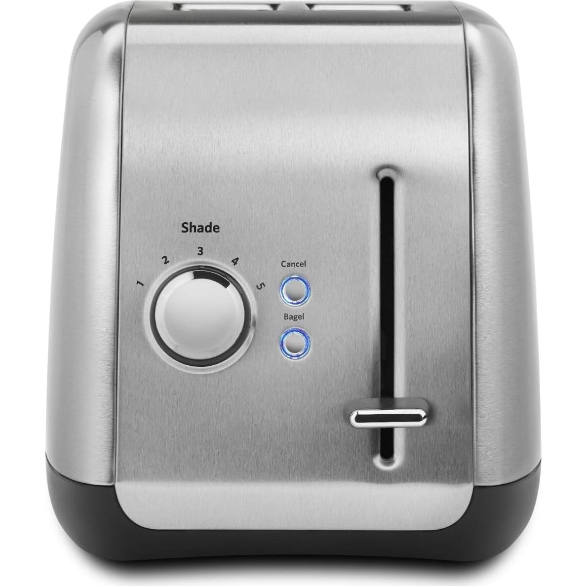 Tostadora KitchenAid KMT2115SX Acero Inoxidable 2 Rebanadas