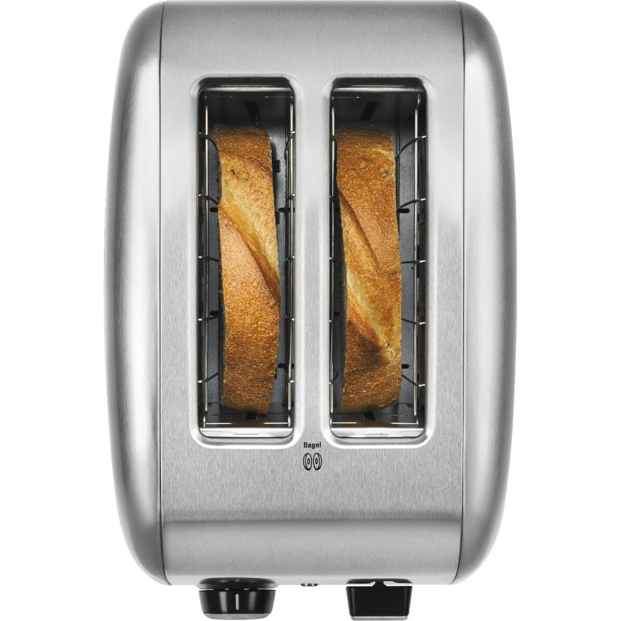 Tostadora KitchenAid KMT2115SX Acero Inoxidable 2 Rebanadas