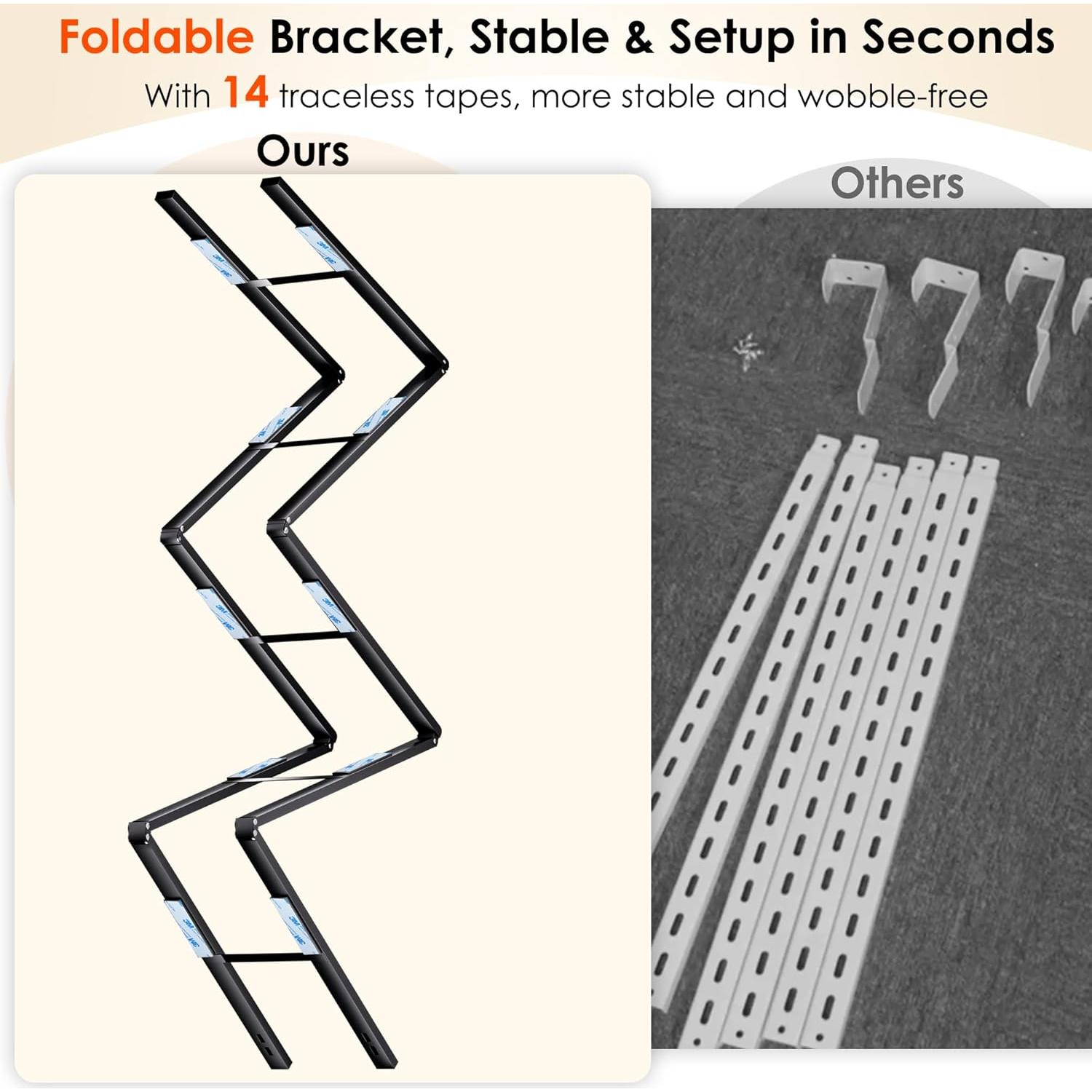 Organizador de despensa LUXEAR 8 niveles colgante ajustable