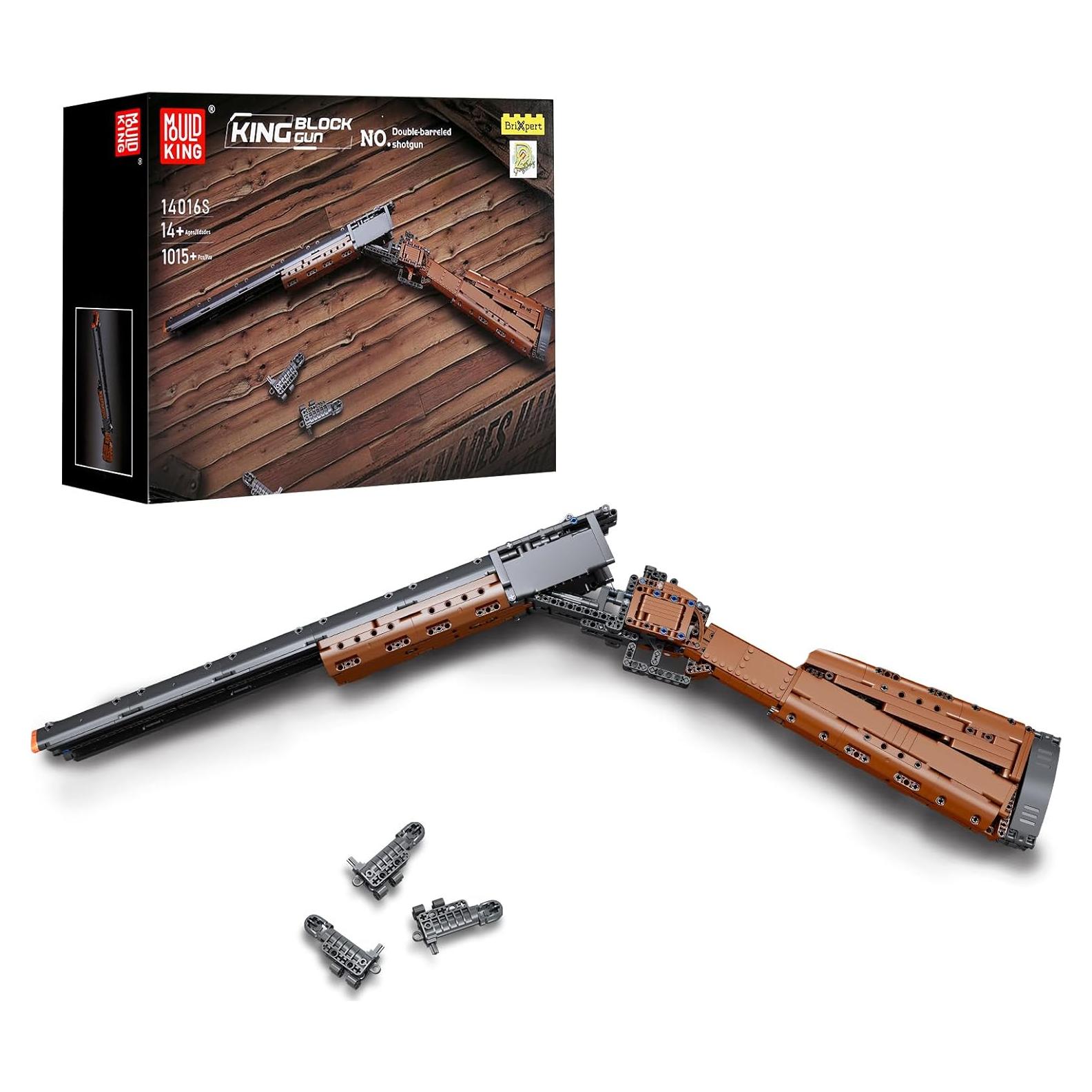 Mould King Escopeta Doble Caño 1015 Piezas Construcción