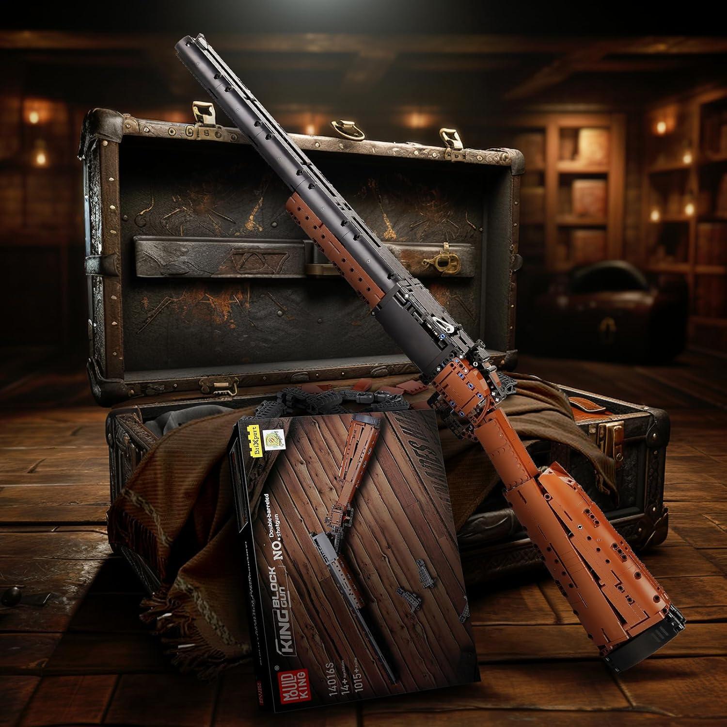 Mould King Escopeta Doble Caño 1015 Piezas Construcción