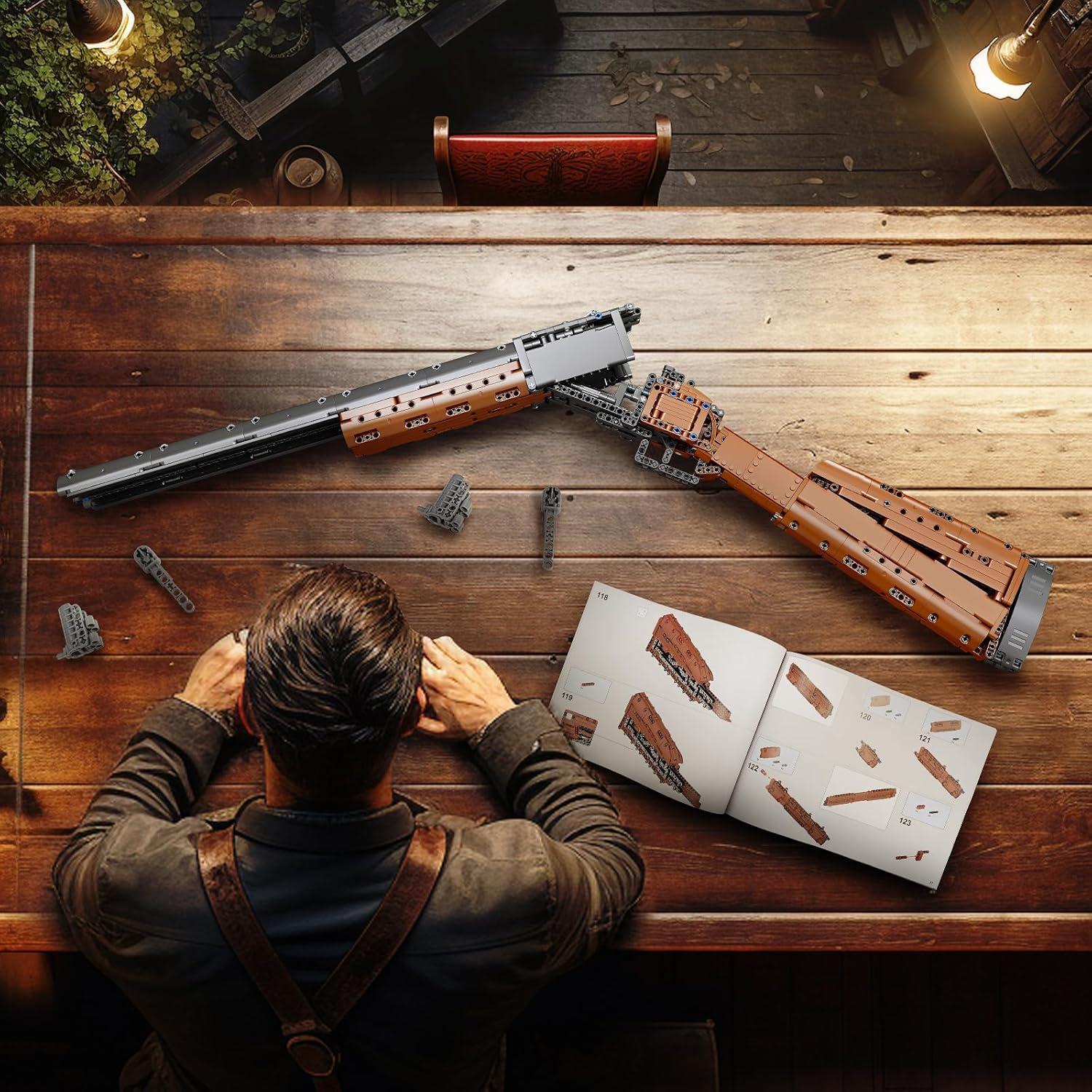 Mould King Escopeta Doble Caño 1015 Piezas Construcción