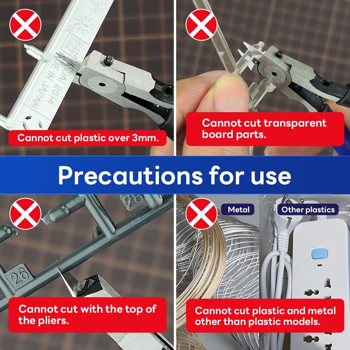 Cortador de Sprue Stedi MS-108L para Mano Izquierda 12,7 cm