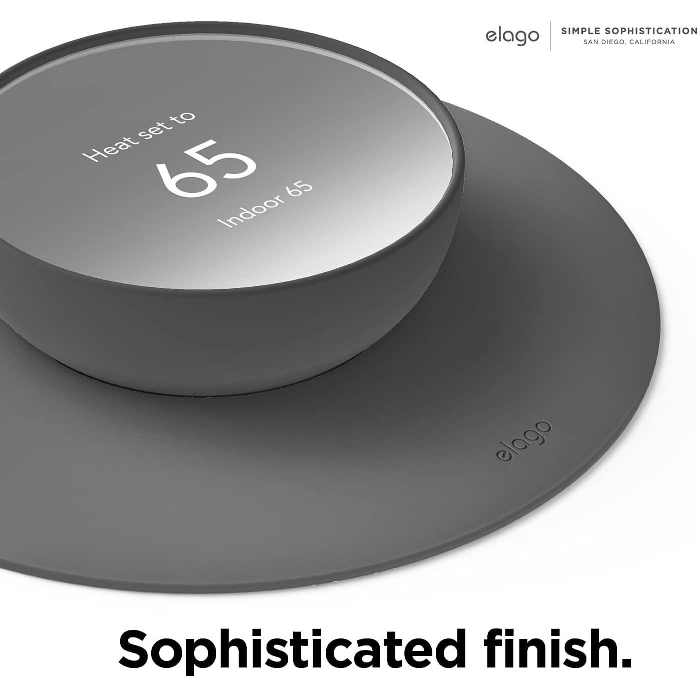 Cubierta de Placa de Pared elago Plus 2 para Termostato Nest 2020