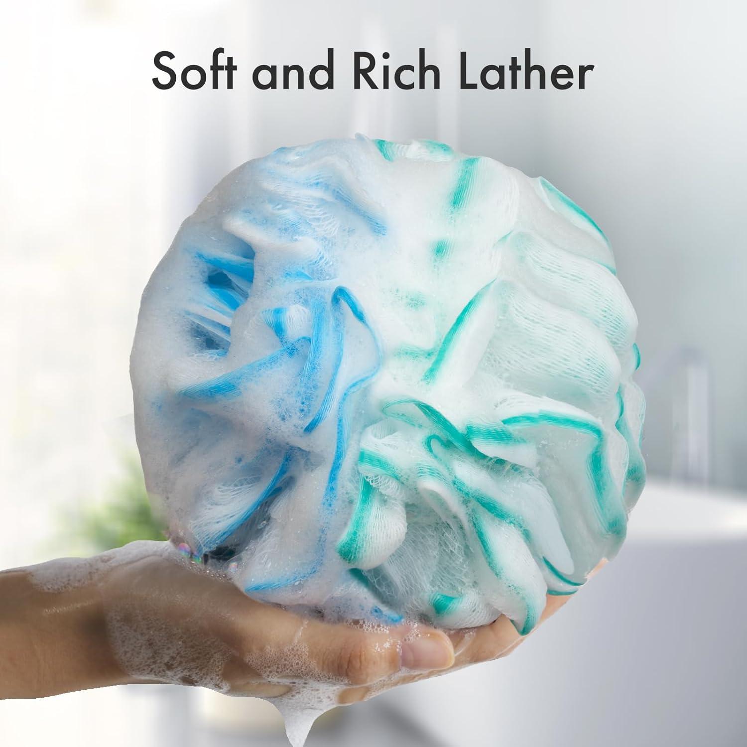 Esponja de Lufa Exfoliante AmazerBath - Set de 4 Colores