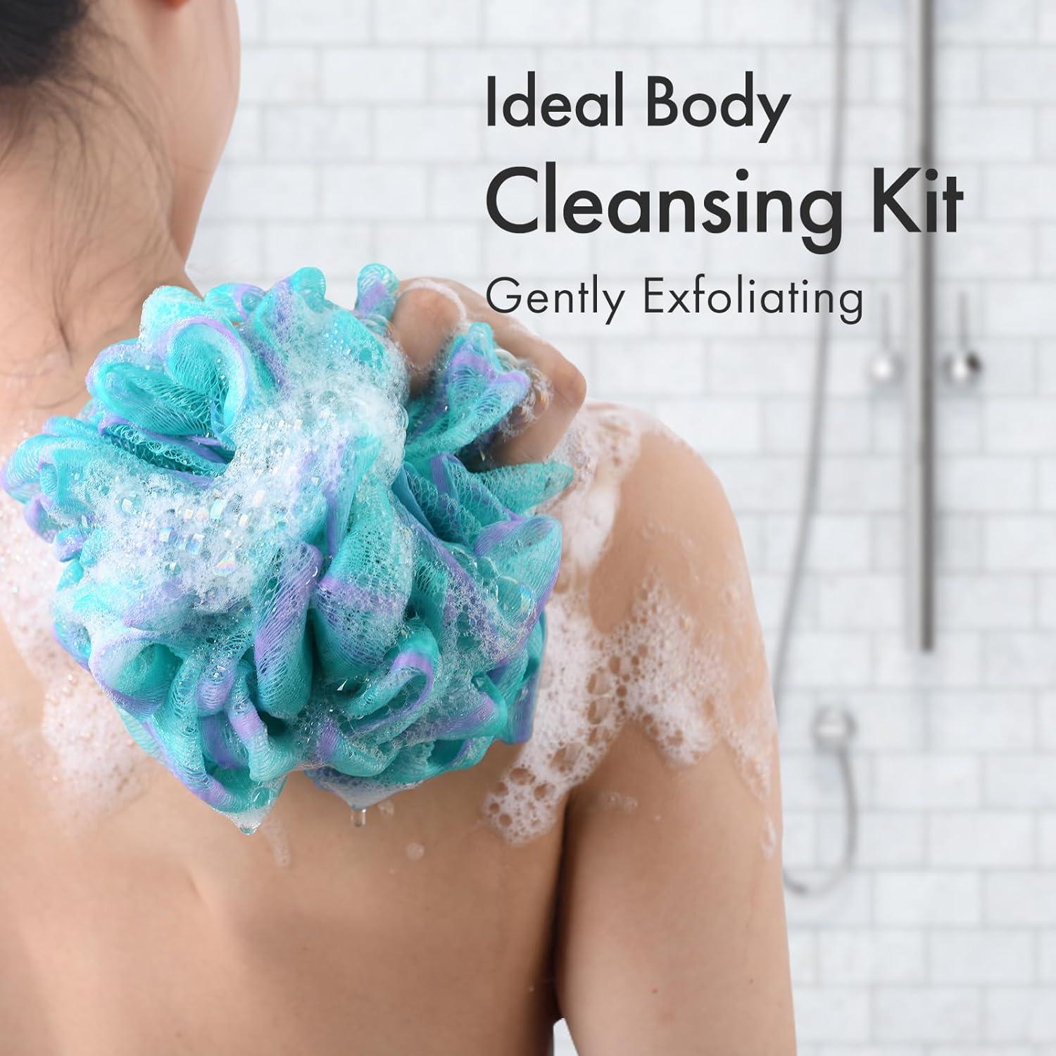 Esponja de Lufa Exfoliante AmazerBath - Set de 4 Colores