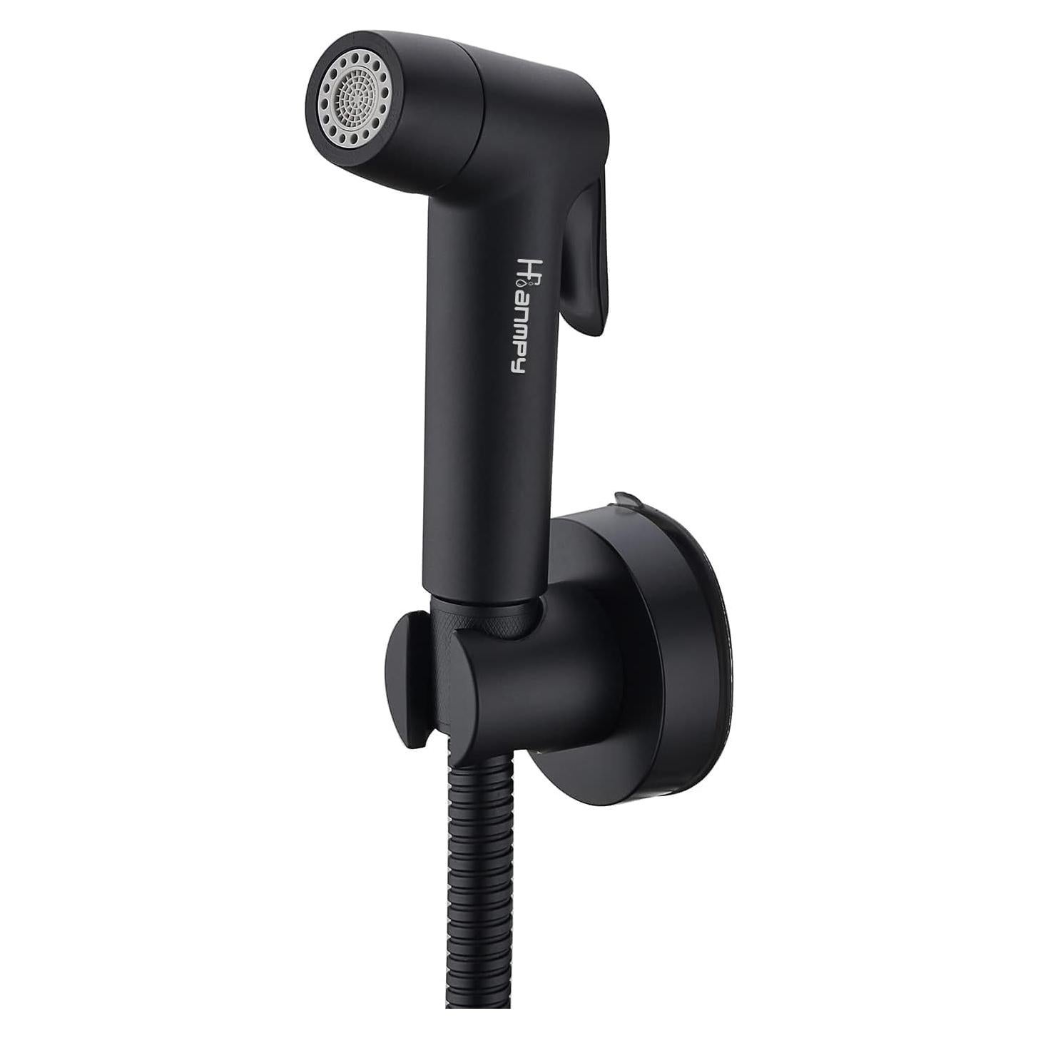 Rociador de Bidet de Mano Hoanmpy con Manguera 1.49m Negro