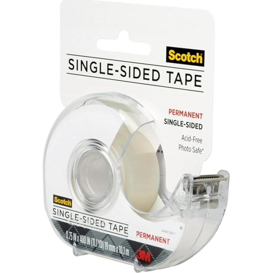 Cinta Adhesiva Permanente Scotch Create 1-Pack 1.9 cm x 101.6 m