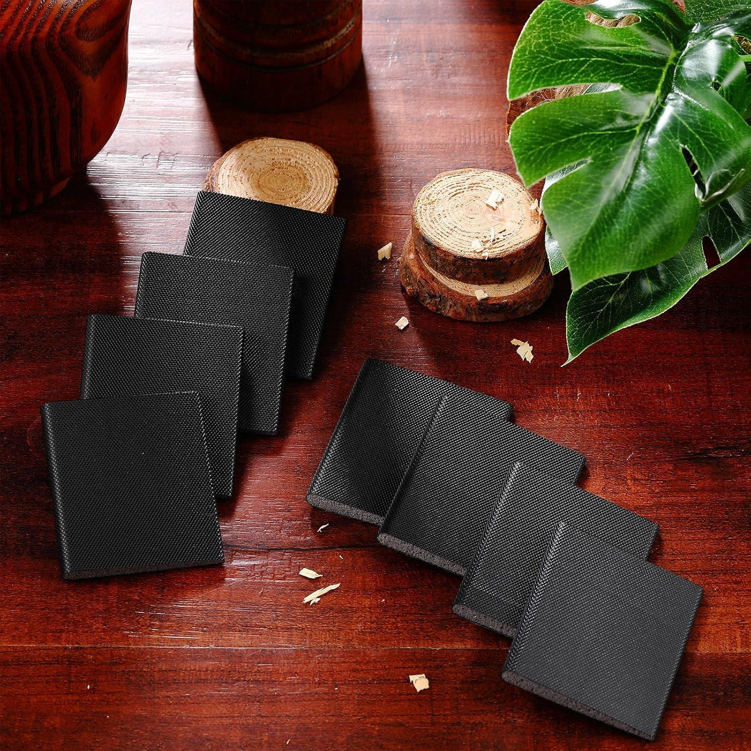 Zonon 8 Sellos de Esquina Autoadhesivos para Puertas - Aislamiento Ruido