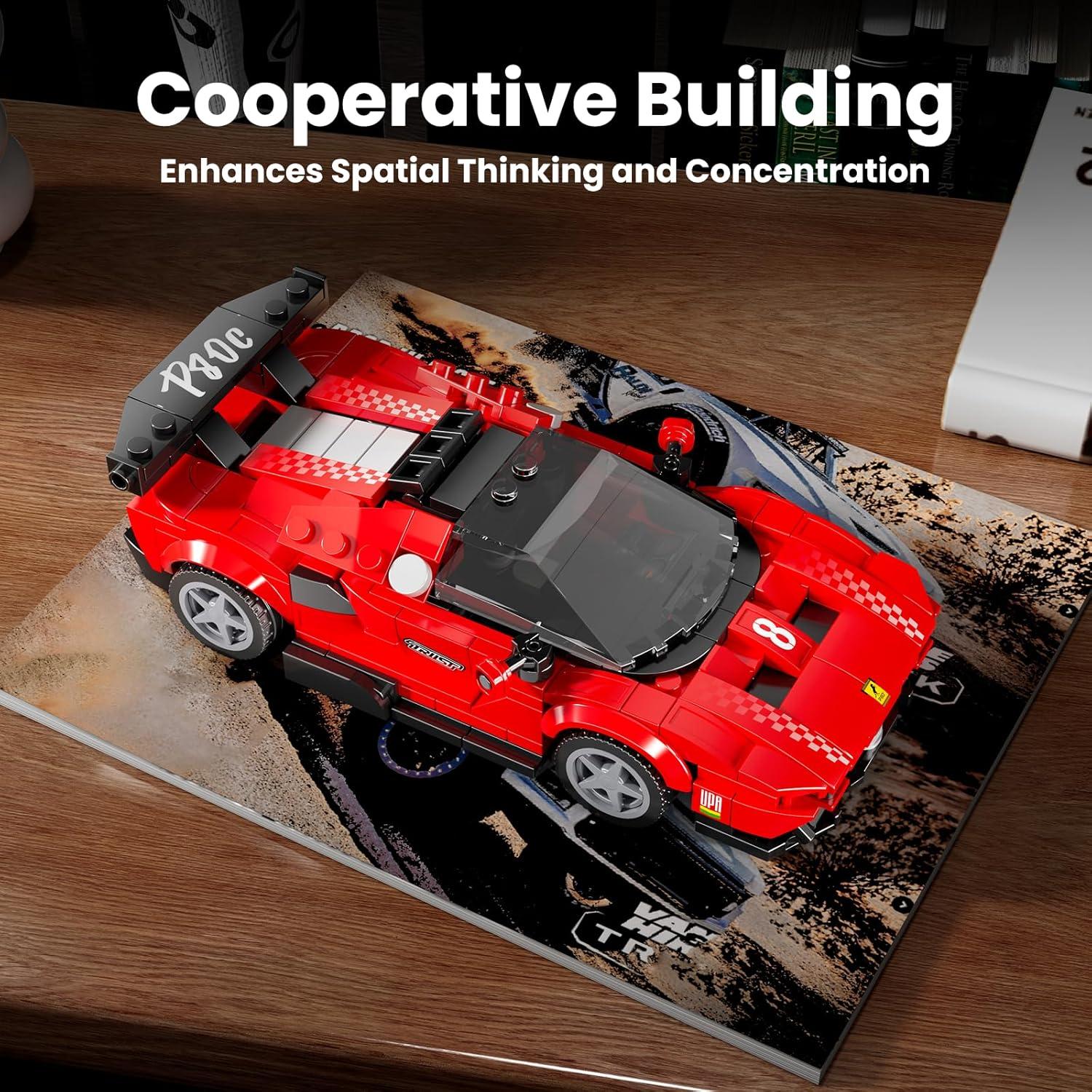 Mould King P80C Kit de Coche de Carreras 449 Piezas