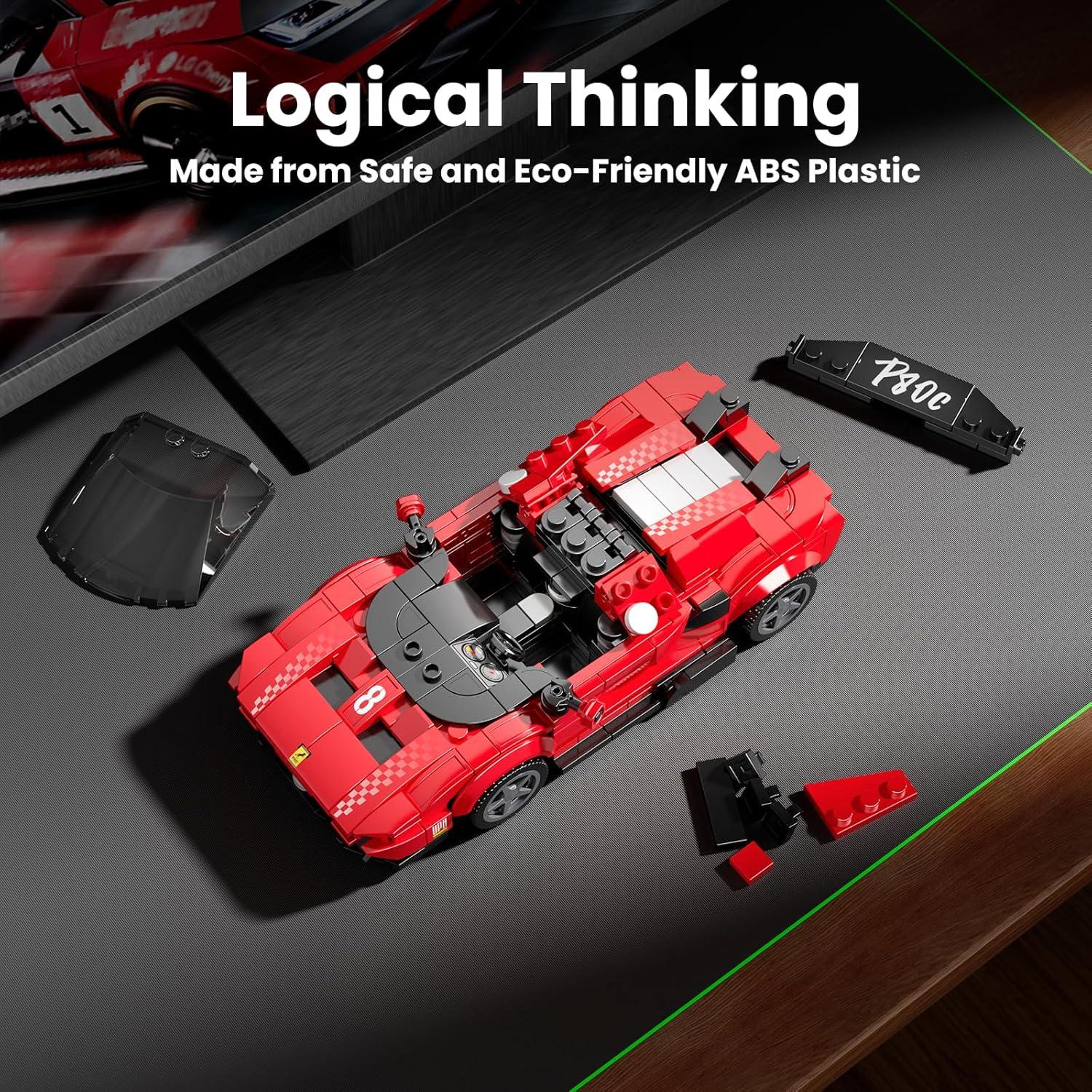 Mould King P80C Kit de Coche de Carreras 449 Piezas