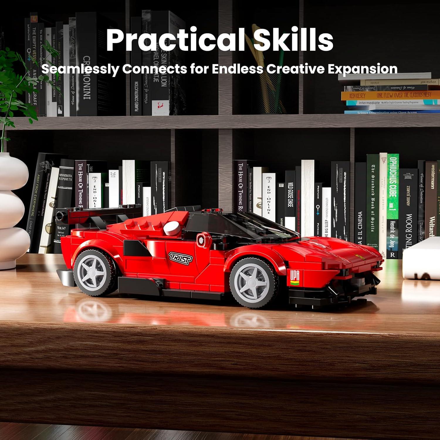 Mould King P80C Kit de Coche de Carreras 449 Piezas