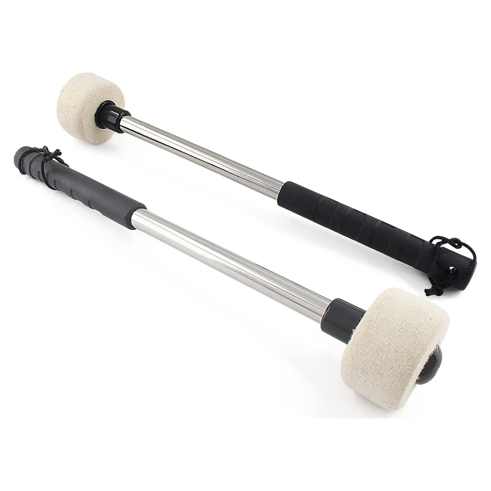 Mazos de tambor de bombo Kyu23010918 - 2 piezas 31 cm fieltro