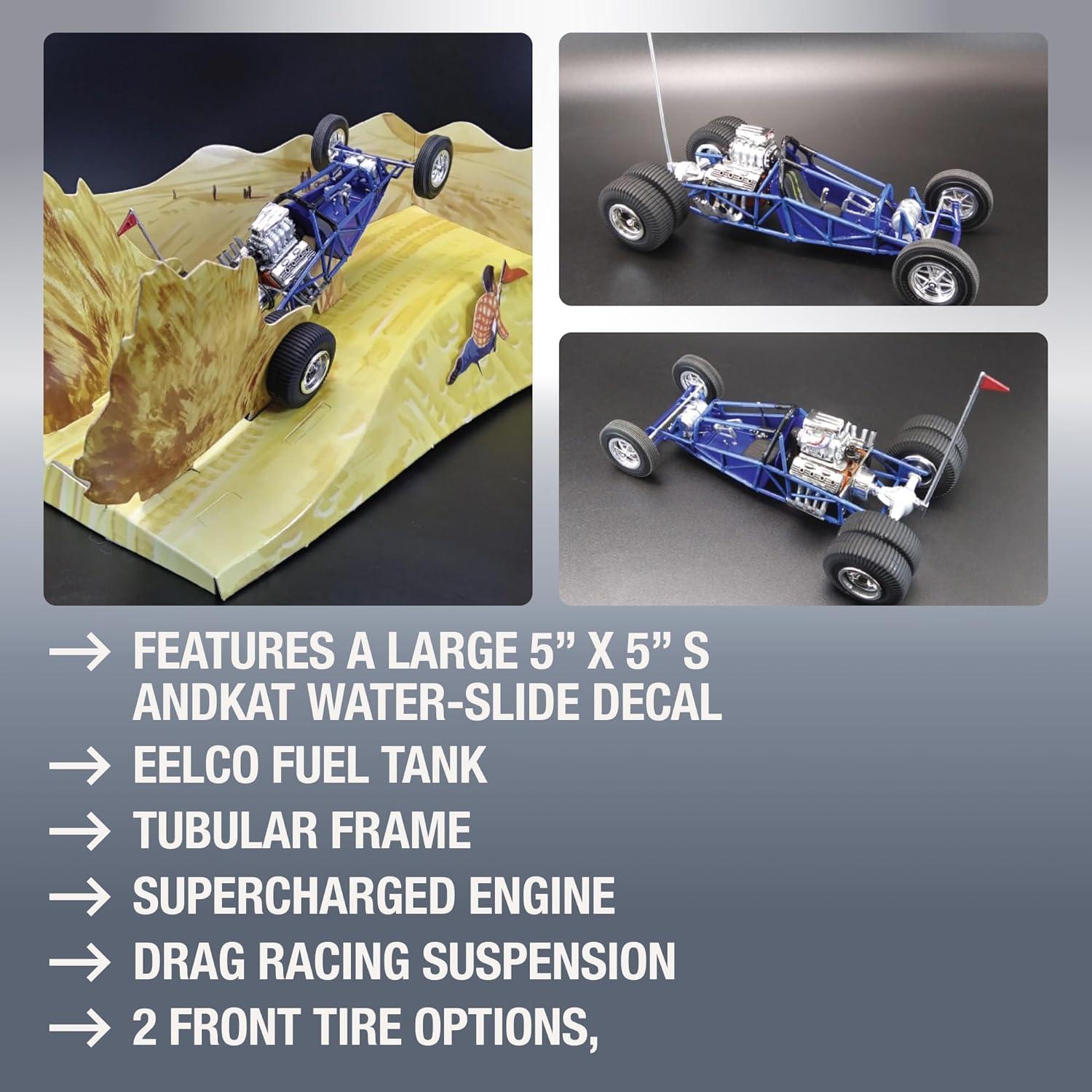 Kit de Modelo AMT Sandkat Dune Dragster 1:25 Detalles Geniales