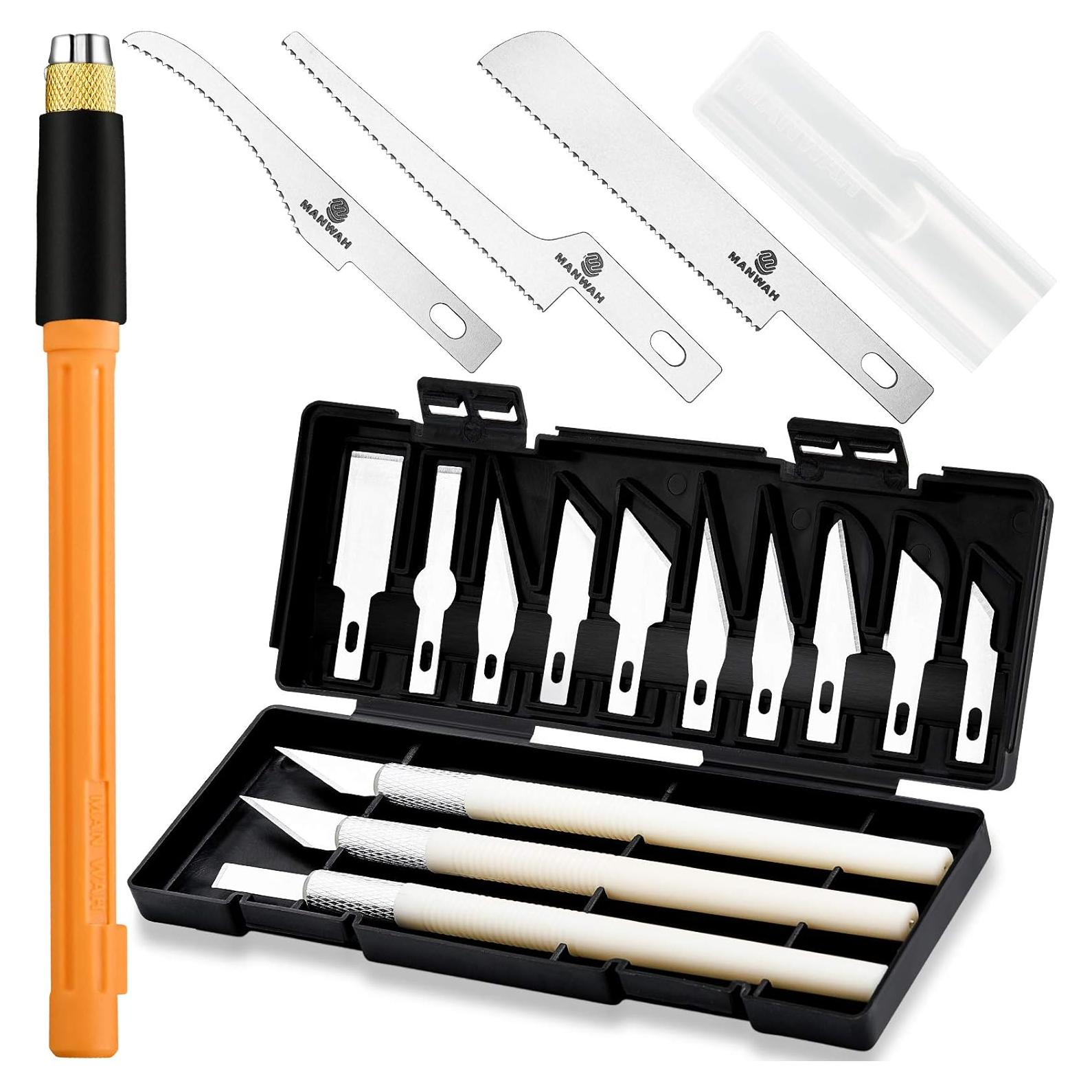 Juego de Mini Sierras de Hobby Honoson con 16 Cuchillas