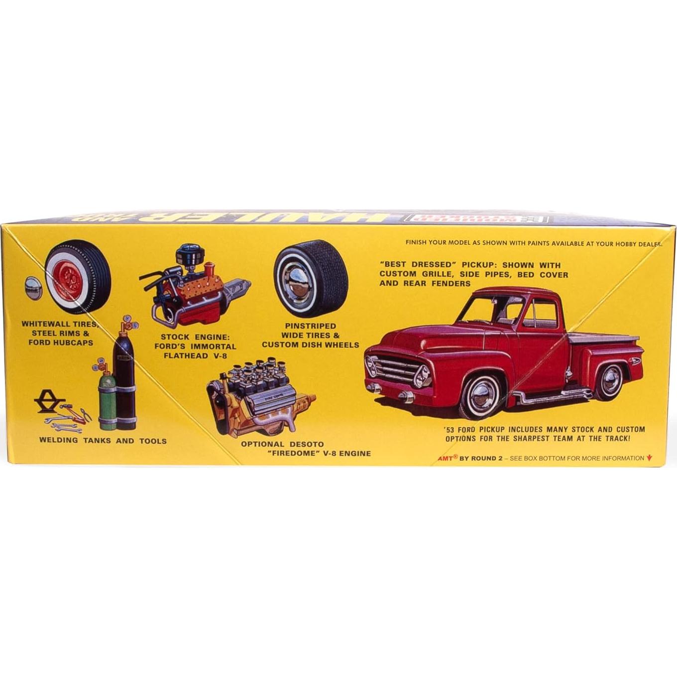 AMT - Ford Pickup 1953 Modificado Gulf 20x12x15 cm