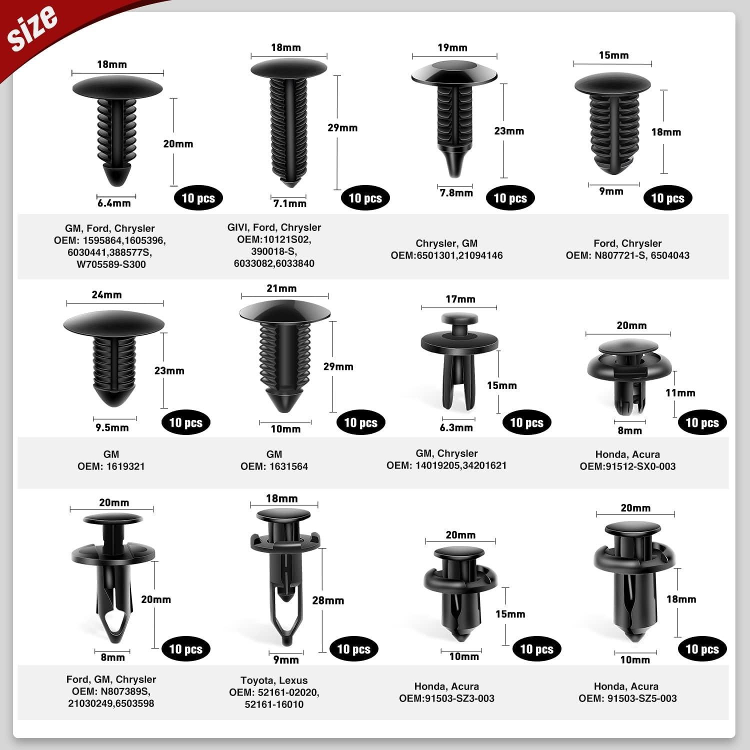 Kit de Herramientas de Remoción de Molduras Nilight 238 Pcs