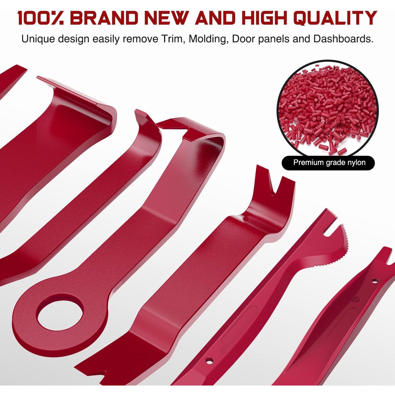 Kit de Herramientas de Remoción de Molduras Nilight 238 Pcs